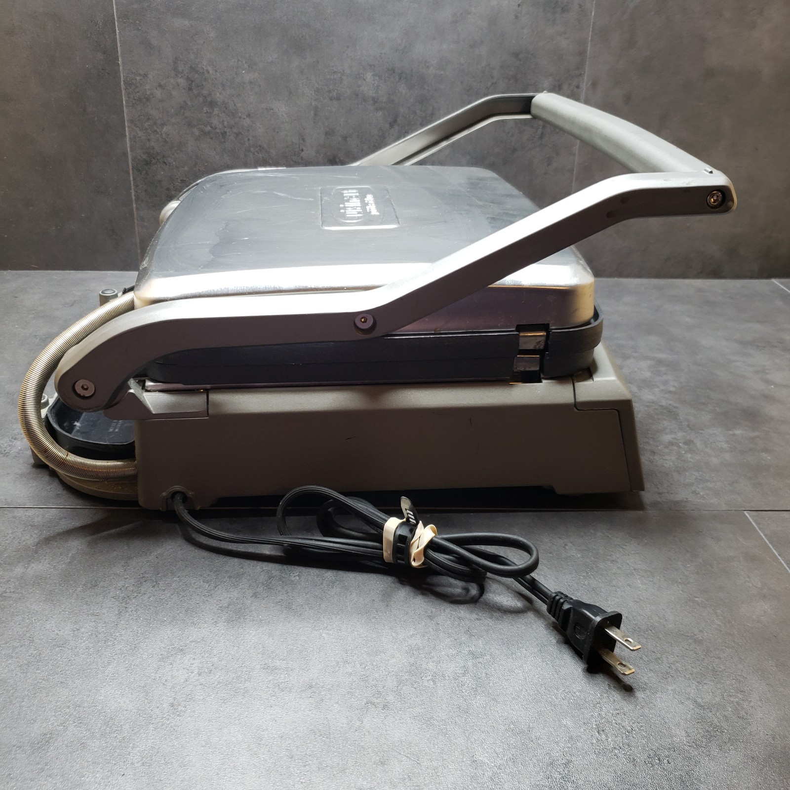 Cuisinart Griddler Deluxe Strainless Model GR-150 Non Stick Tested Works
