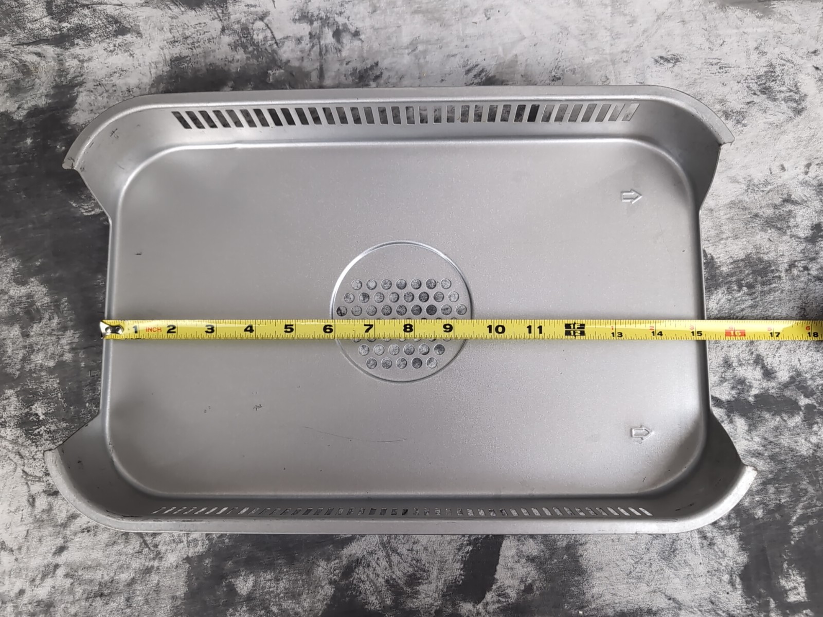 Power Smokeless Grill Model PG-1500 Replacement Part Metal Drip Tray Pan OEM