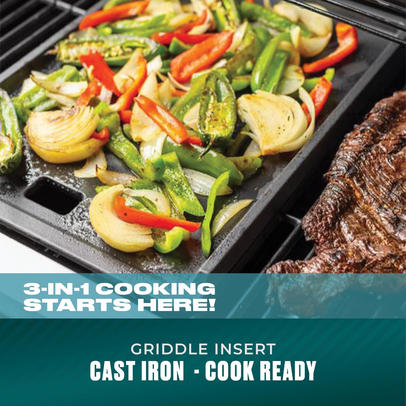 Griddle Insert for Grill | Transform Your BBQ into a Versatile Cooking Surface