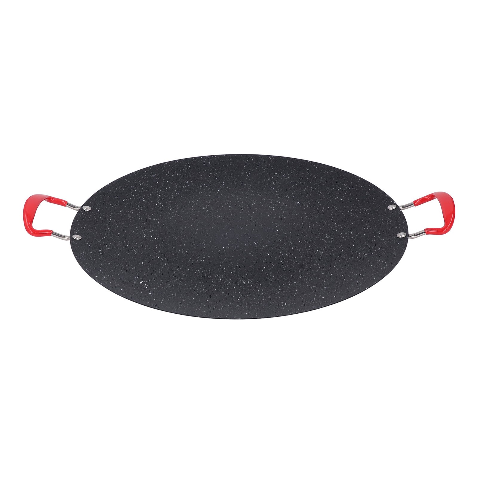Portable BBQ Grill Flat Pan Lightweight Ideal For Outdoor Use Iron Recommended