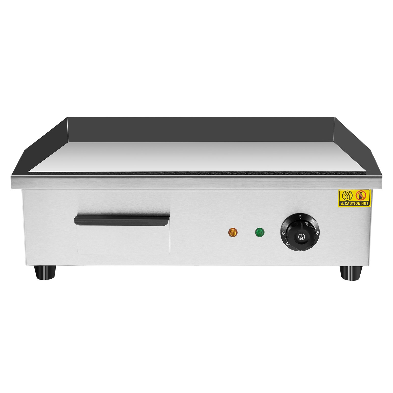 1.6KW Commercial Electric Griddle Cooktop Flat Top Plate Restaurant Grill BBQ US