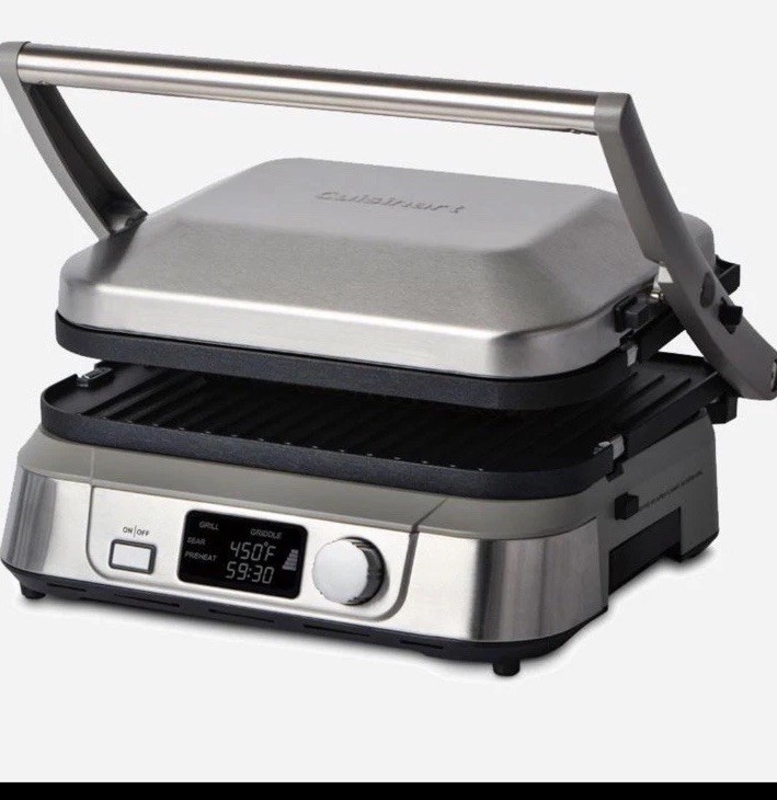 Cuisinart Griddler Five GRID-5BNASPC 5-in-1 Grill Griddle New Open Box