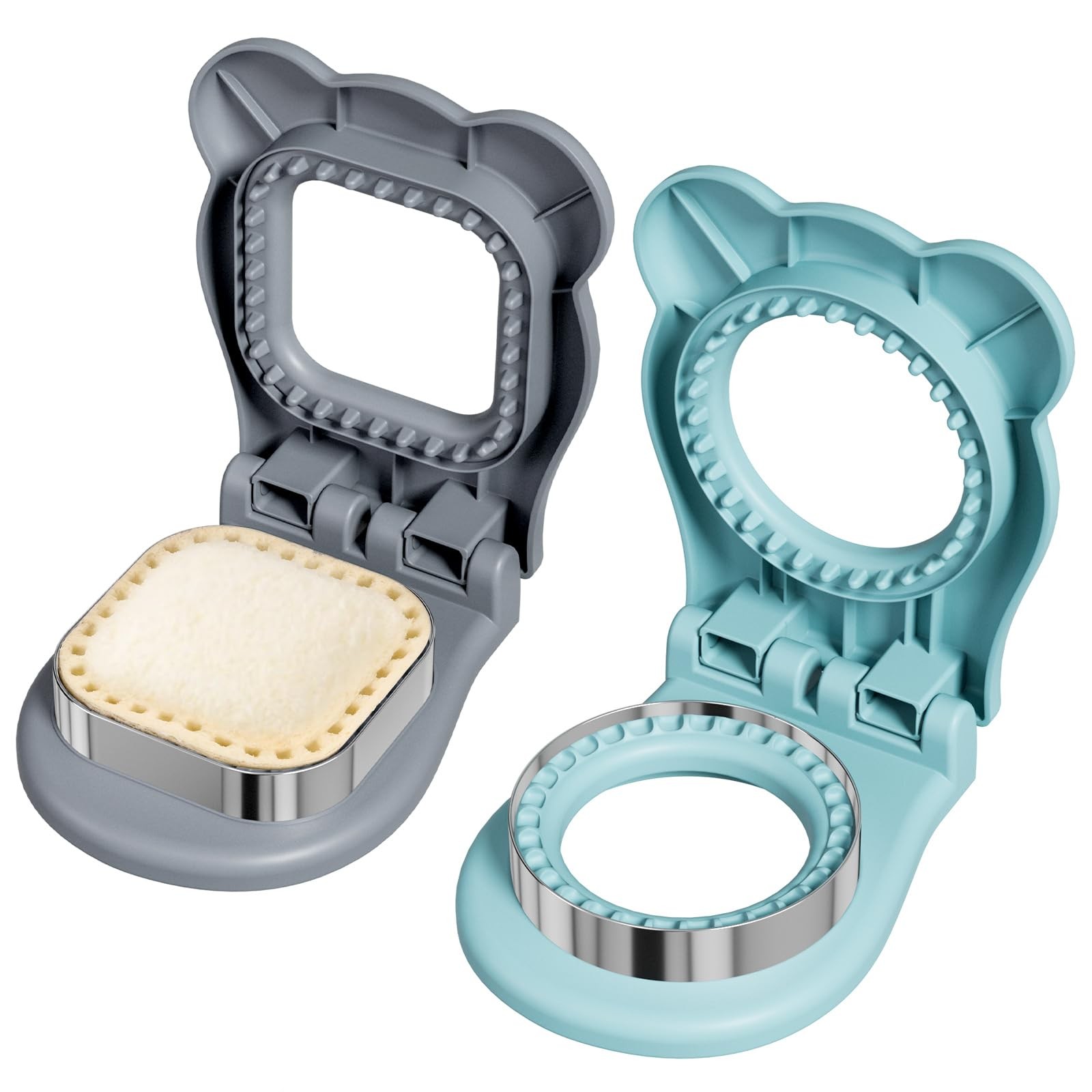 Sandwich Cutters for Kids Lunch, Breakfast Crustless Sandwich Maker