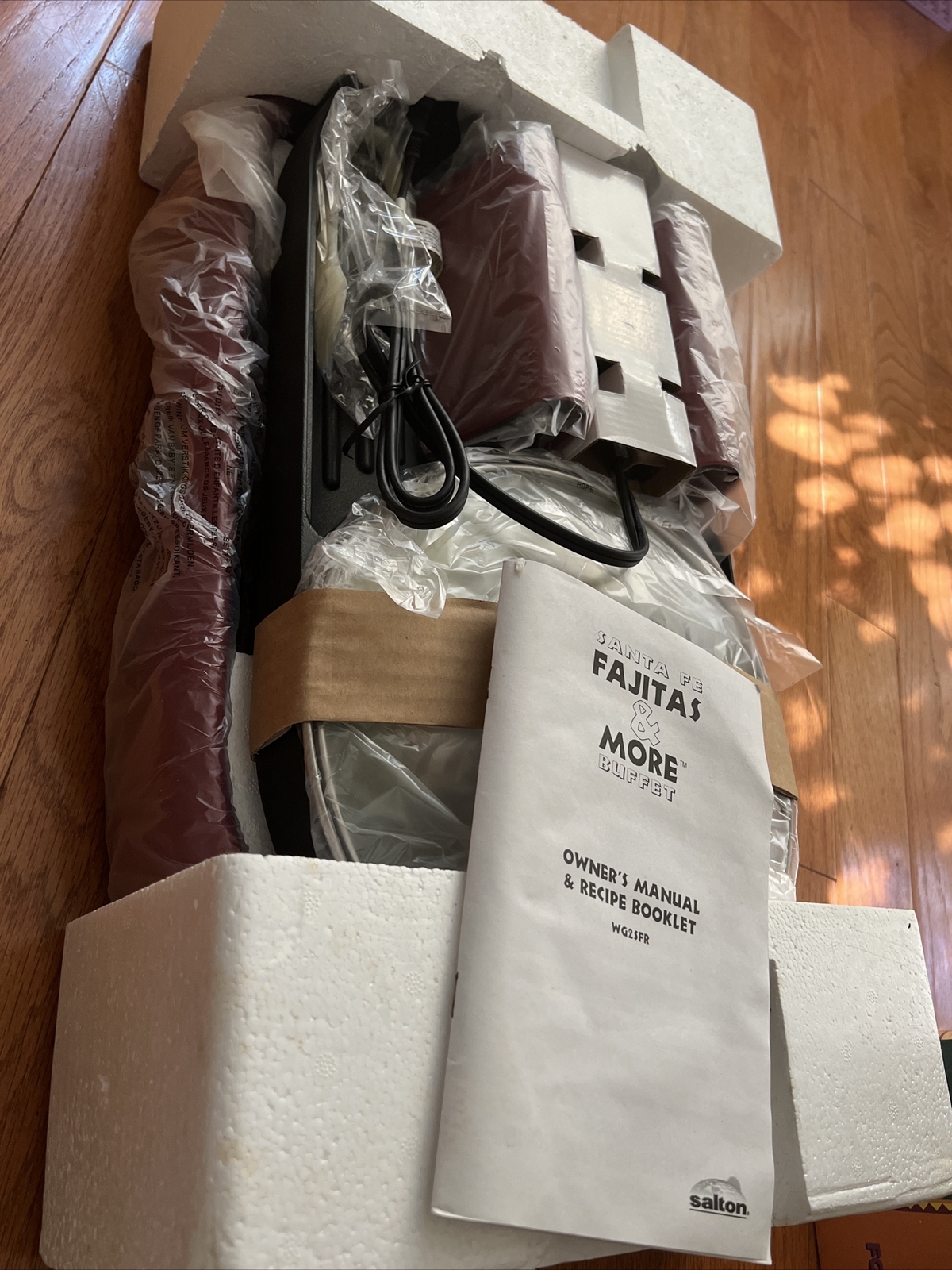 New Santa Fe Fajitas & More Buffet Taco Burrito Fajita Maker Skillet