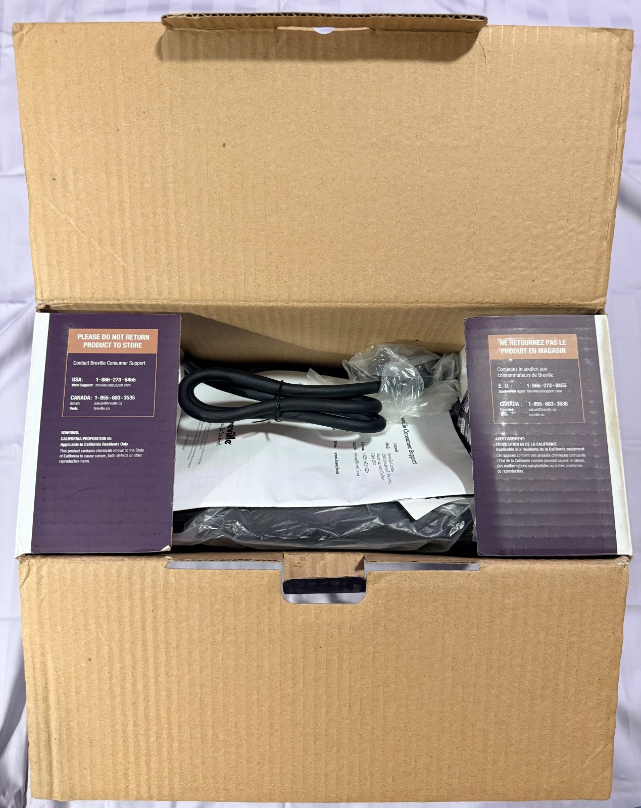 Breville Panini Duo BSG520XL 1500W 2-Slice Panini Press – New Open Box Unused