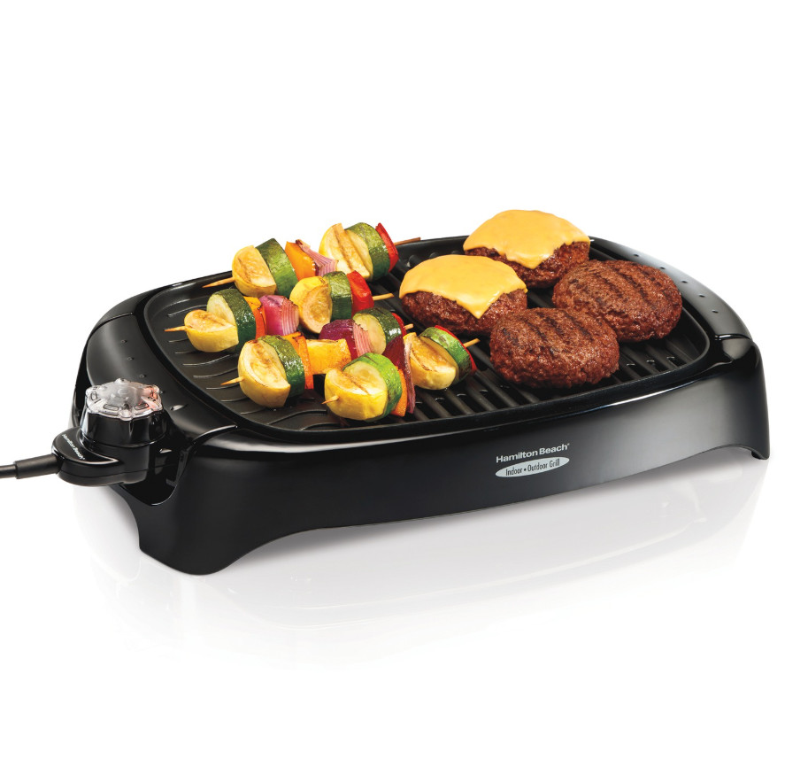 Hamilton Beach Health Smart Indoor Outdoor Electric Grill- FREE SHIPPING