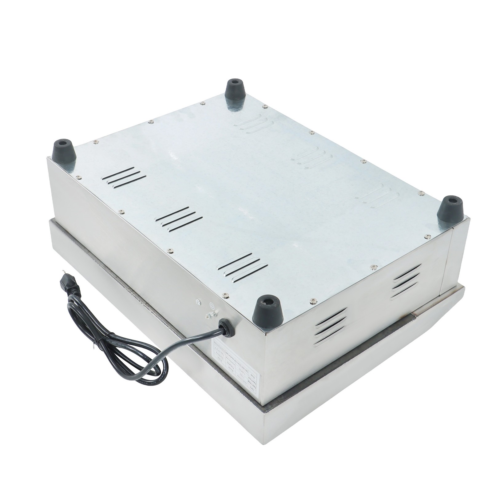 22″ Commercial Electric Griddle 1600W Countertop Flat Top Grill 122℉-572℉