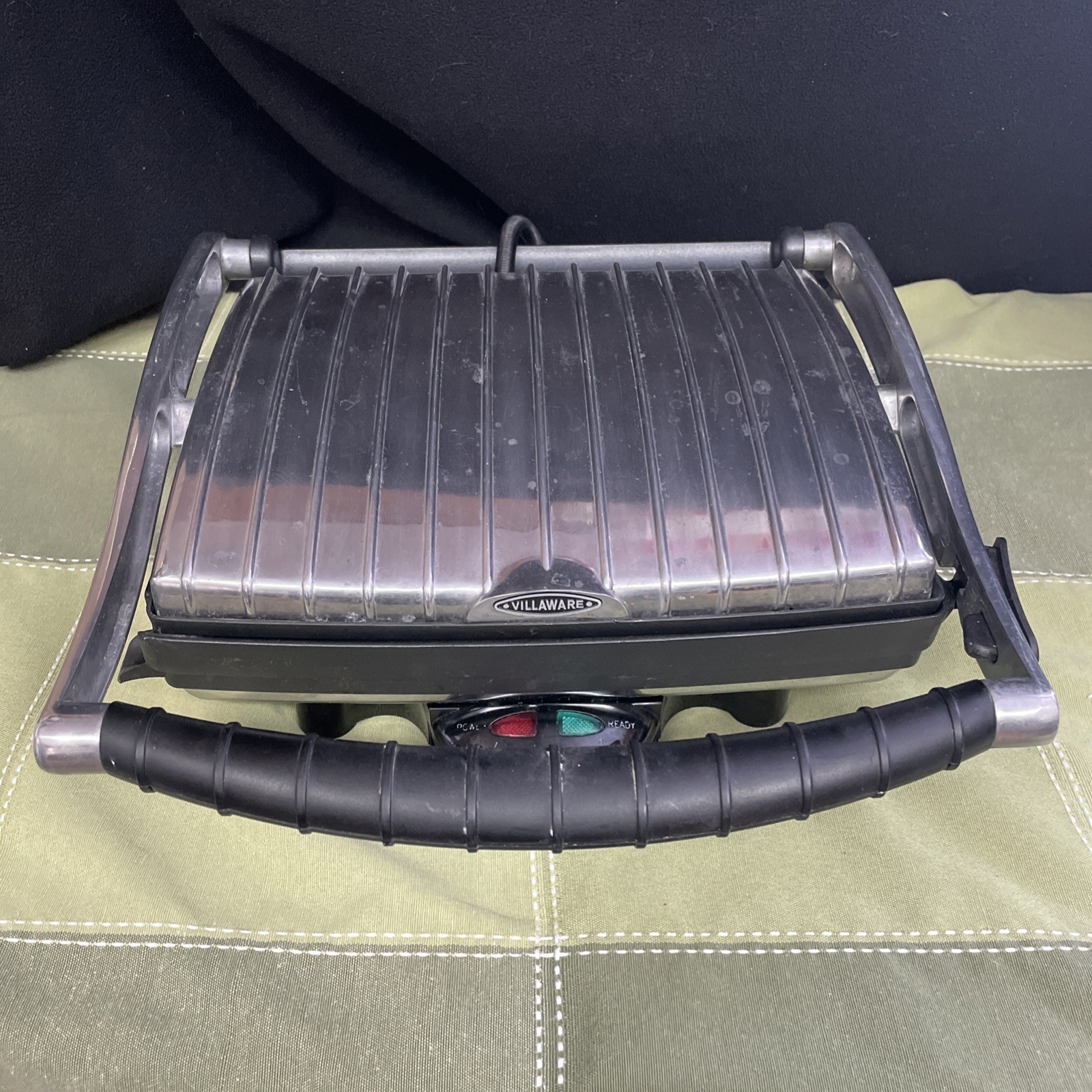 VillaWare Uno Panini Grill Press Sandwich Maker Model 2160
