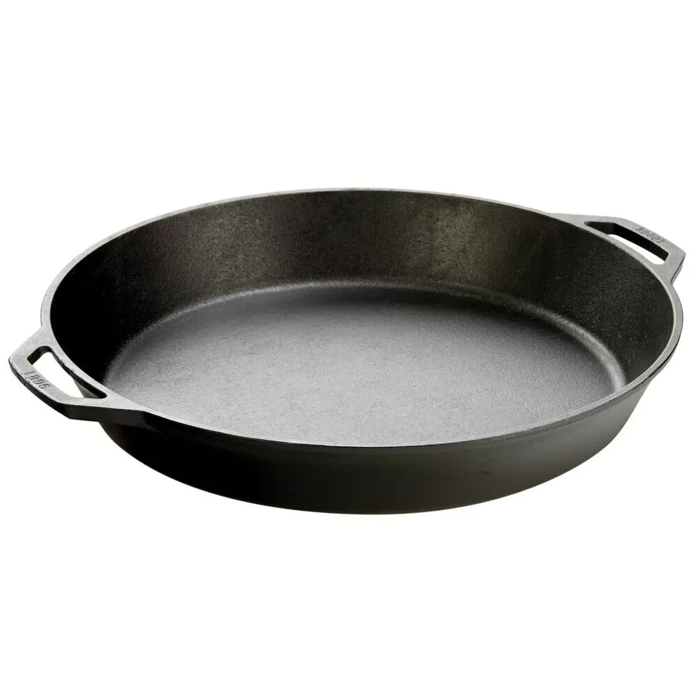 Lodge L17SK3 17″ Pre-Seasoned Cast Iron Skillet with Dual Handles