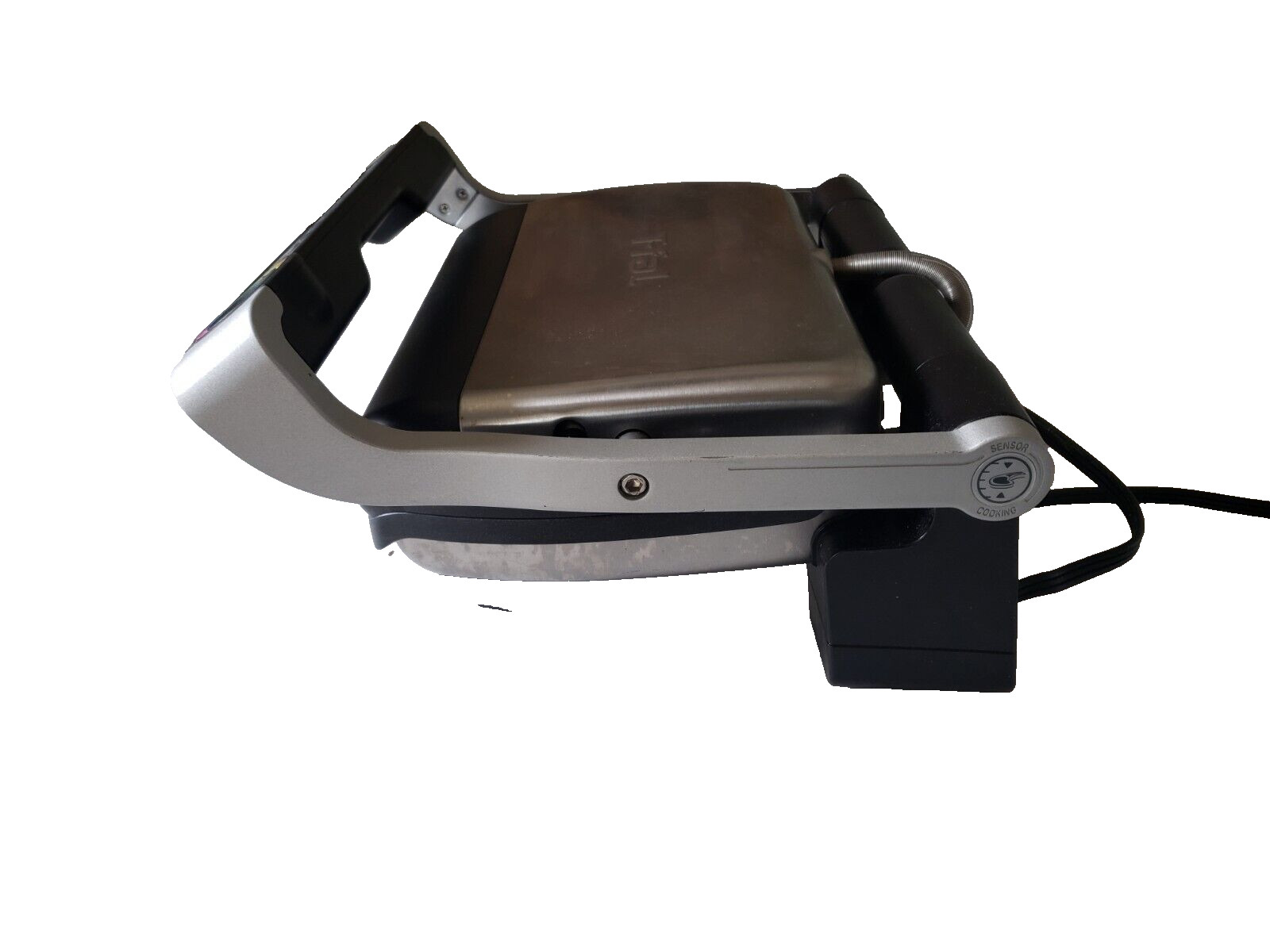 T-Fal Electric Grill OptiGrill Model 8351s1 Stainless Steel Clean Indoor Works