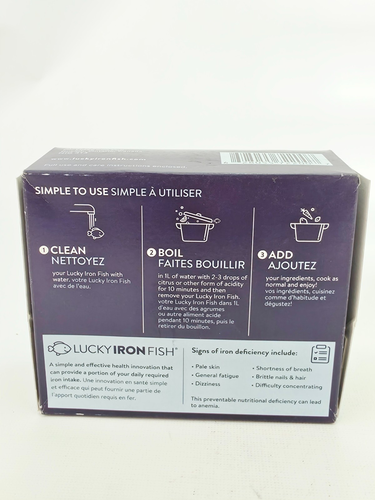 Lucky Iron Fish One Iron Supplement Cast Iron Cooking Tool