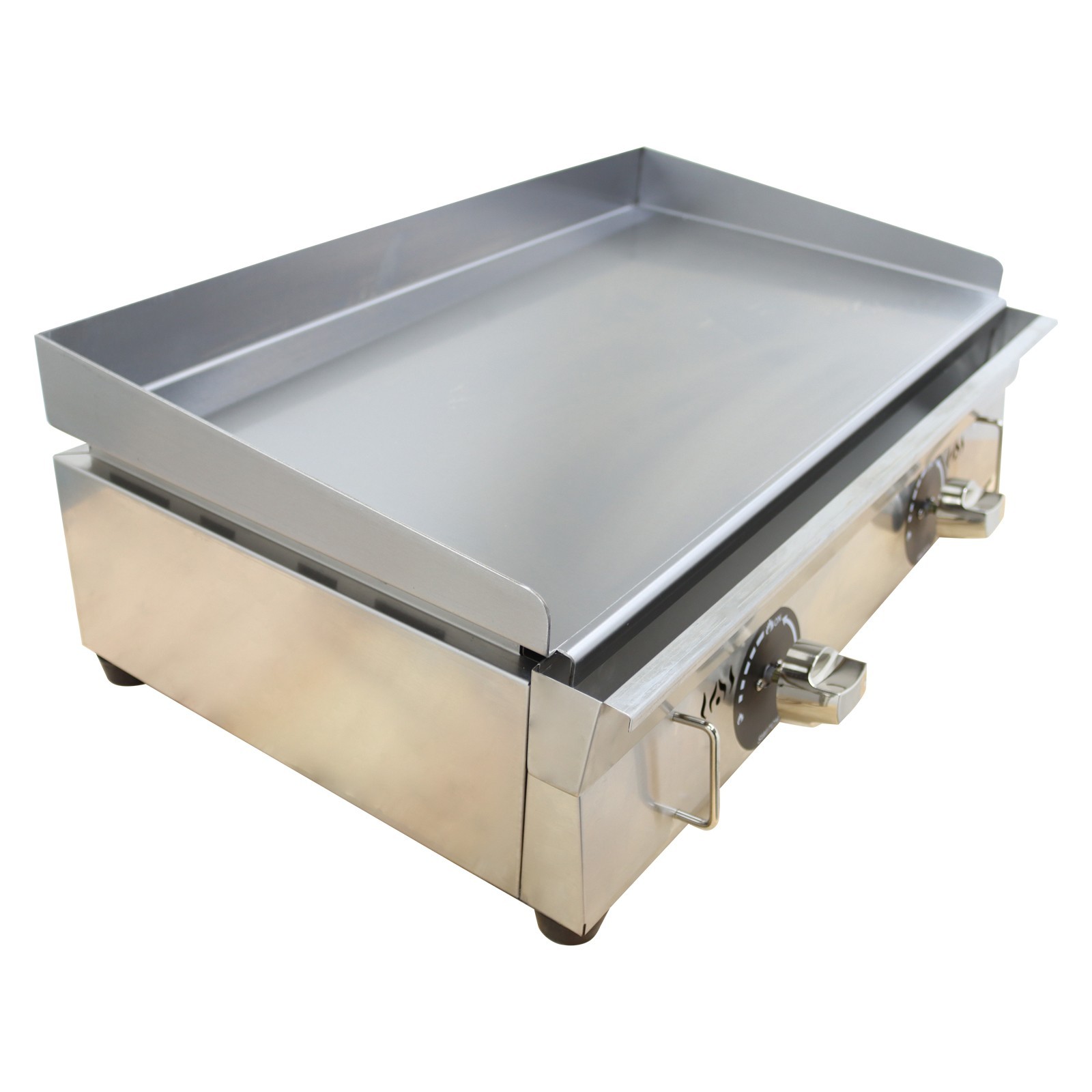 Countertop Flat Griddle Grill LP Gas Stainless Steel 2800Pa Small Kitchen