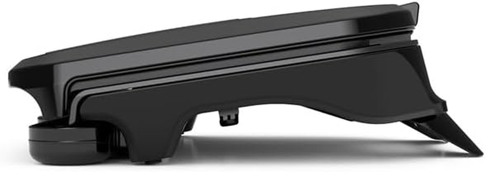Family-Size Grill & Panini Press, Nonstick Ceramic Coating, Fat-Removing Slope,