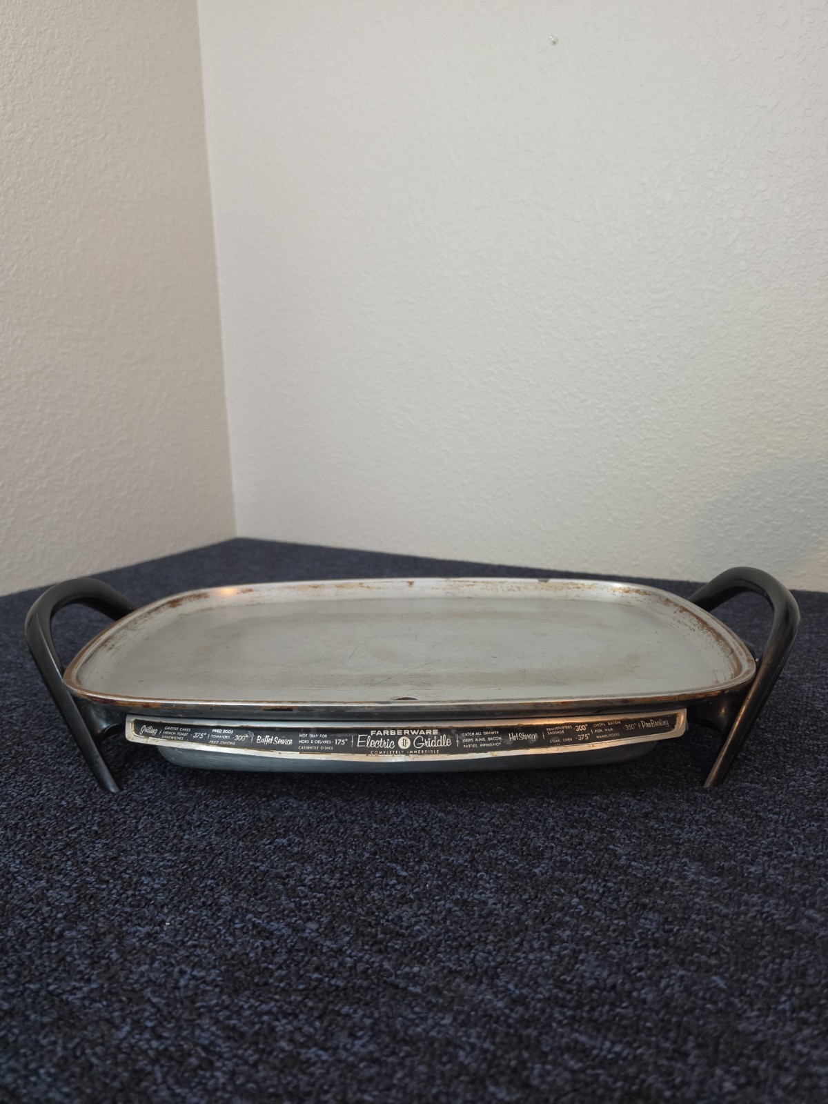 TESTED Farberware 260 Electric Griddle 18″ Skillet Grill Buffet w/ Temp Control