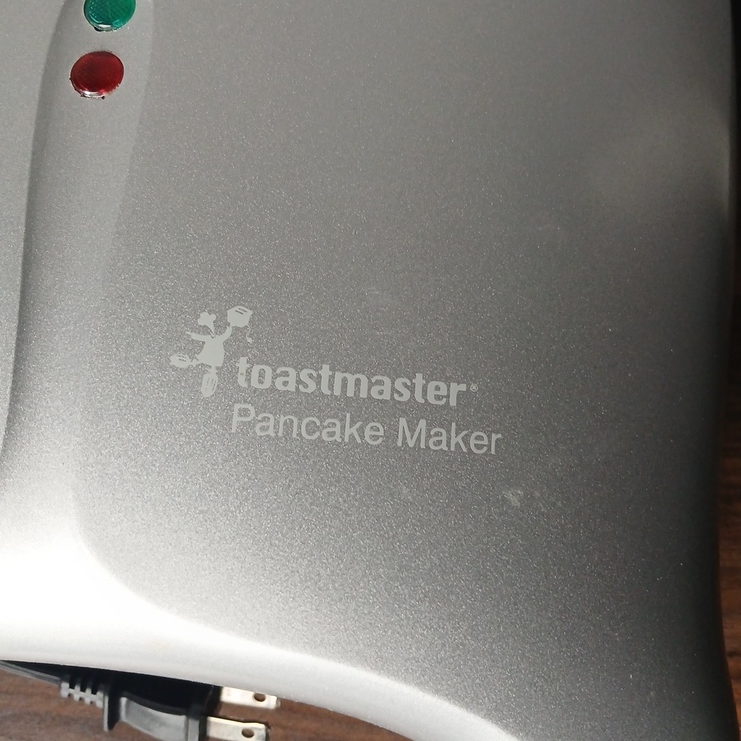 Toastmaster Pancake Maker Silver Tested & Works Breakfast *Read Description*