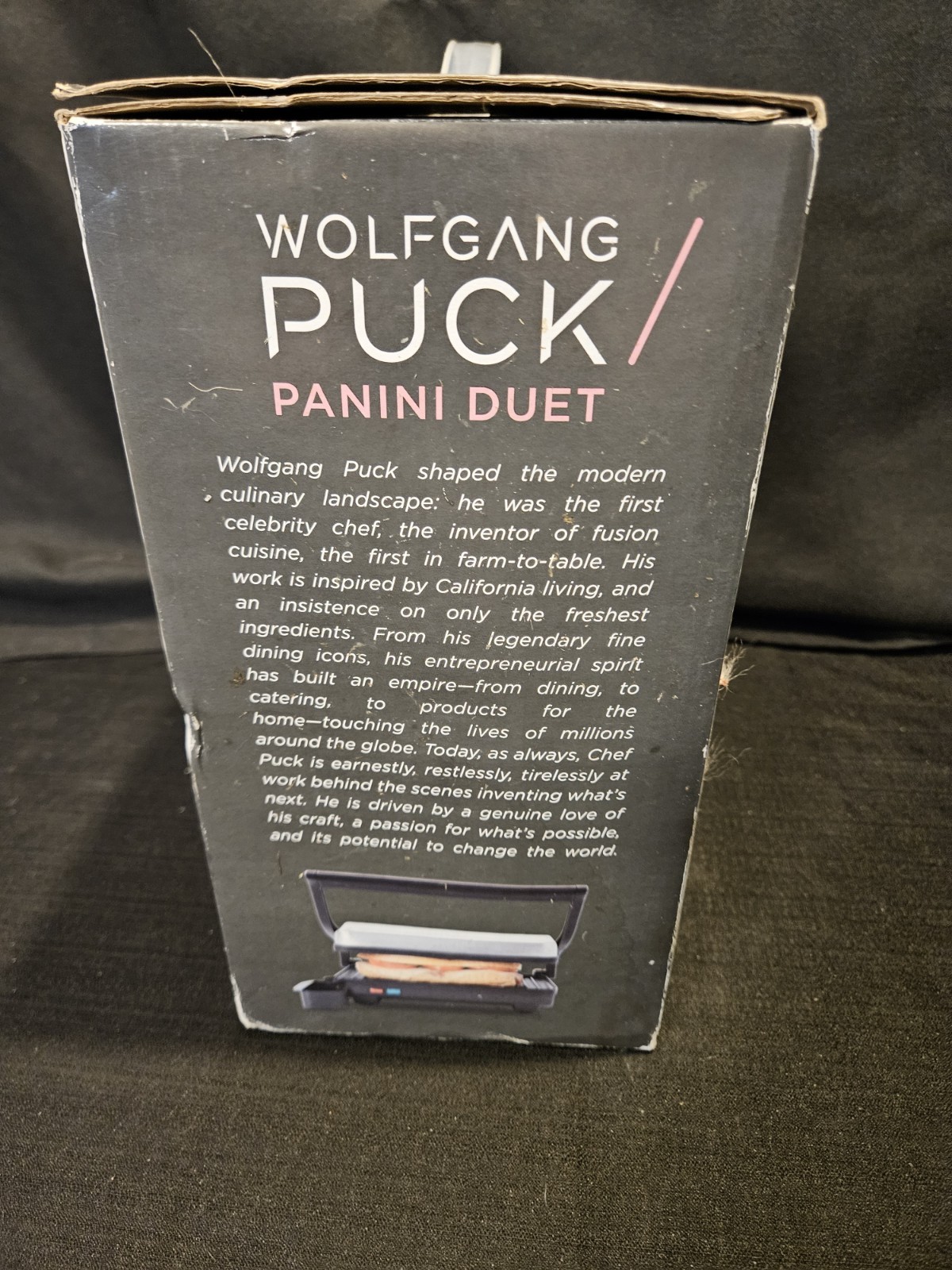 Wolfgang Puck Panini Duet Electric Grill NIB