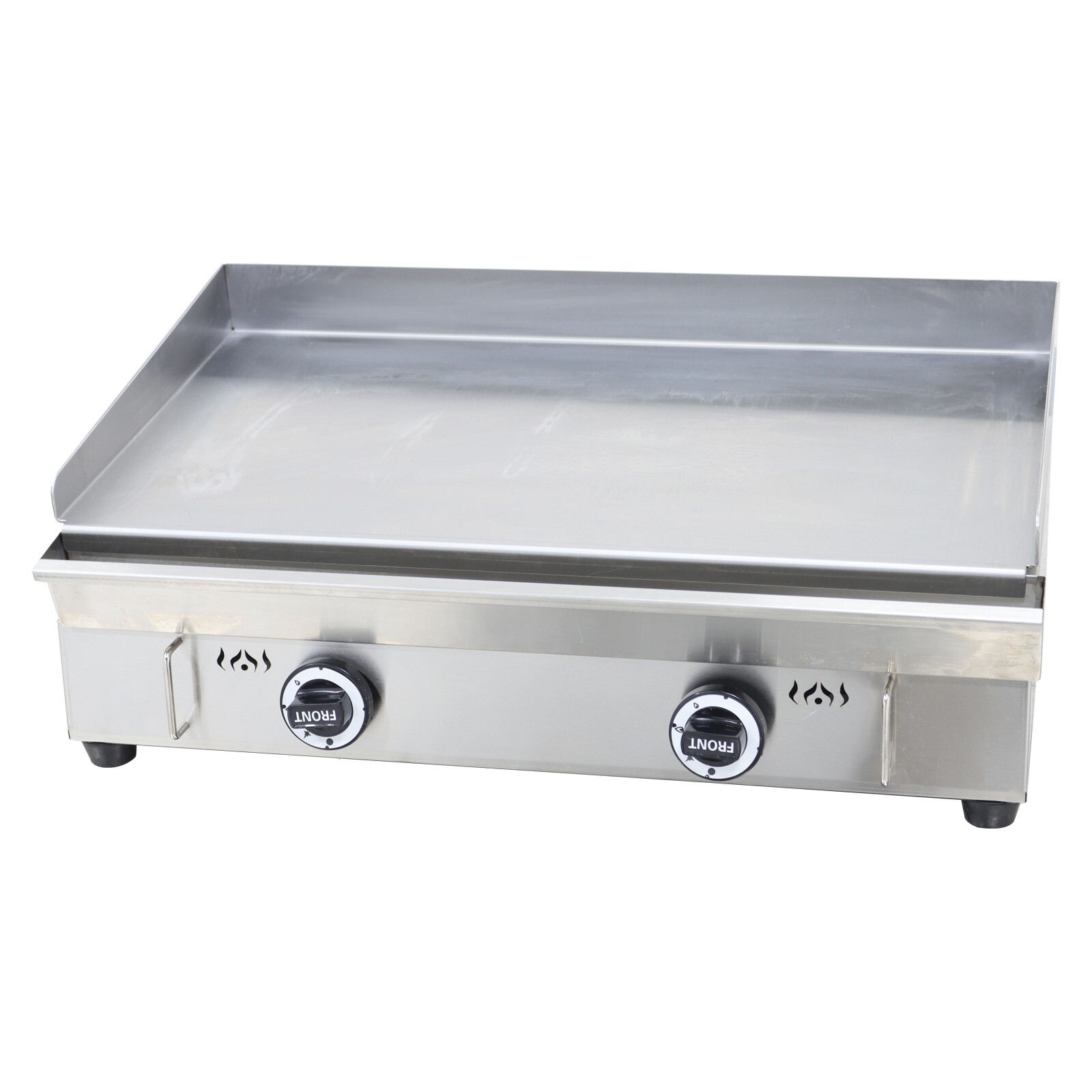 Stainless Steel Commercial Home Grill Griddle Camp Countertop Flat Cooking Gridd