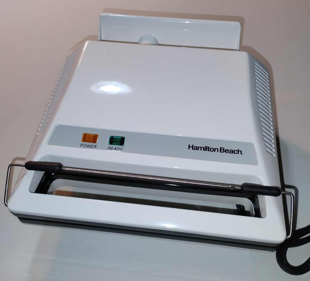 Vintage Hamilton Beach Electric Sandwich Toaster 373W – Open Box