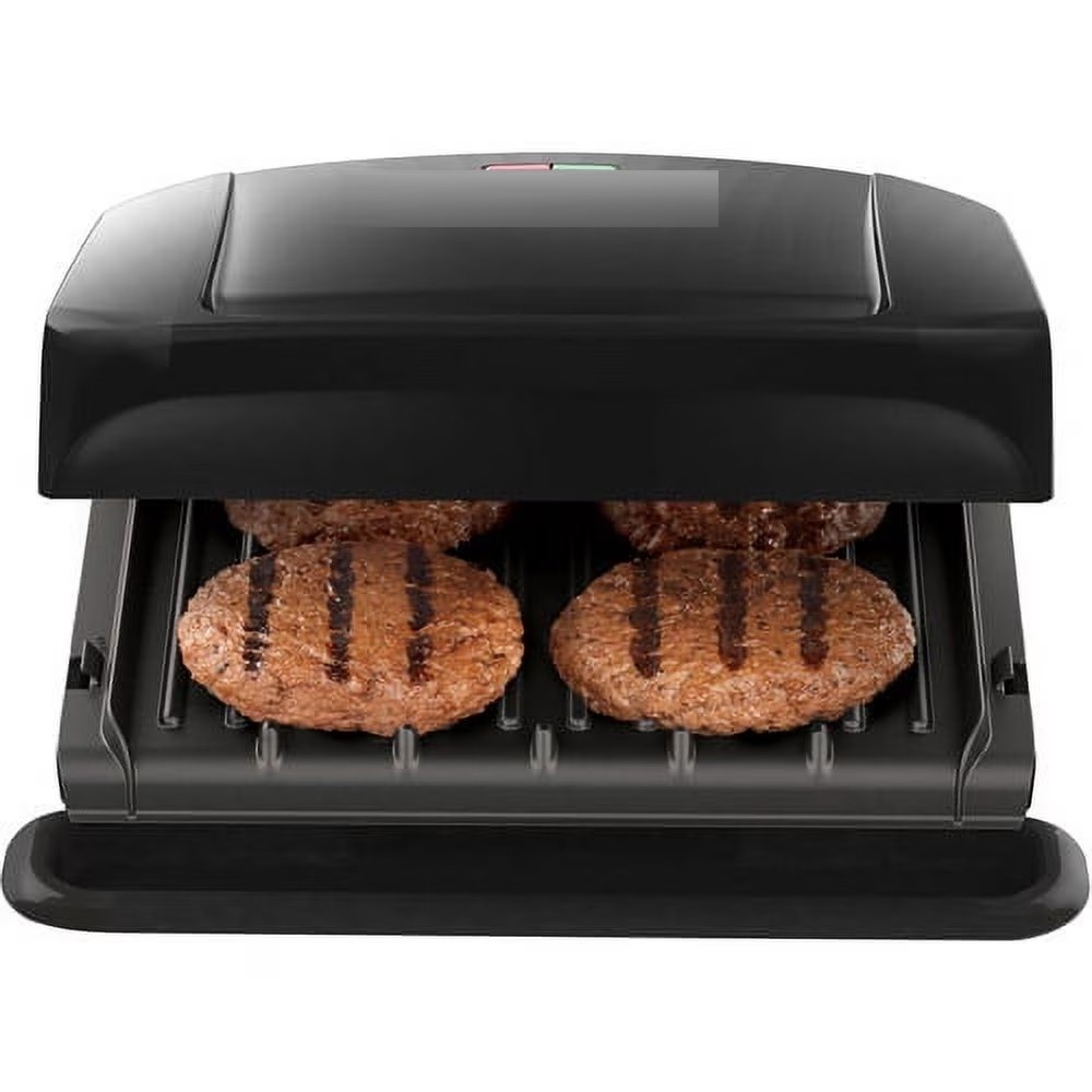 GRP1060B 4-Serving Removable Plate Grill Panini Press