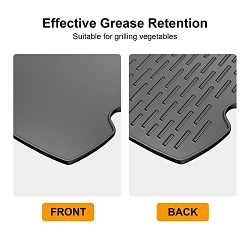Cast Iron Cooking Griddle for Gas Grills – BBQ Accessories for Weber Q Series, 1