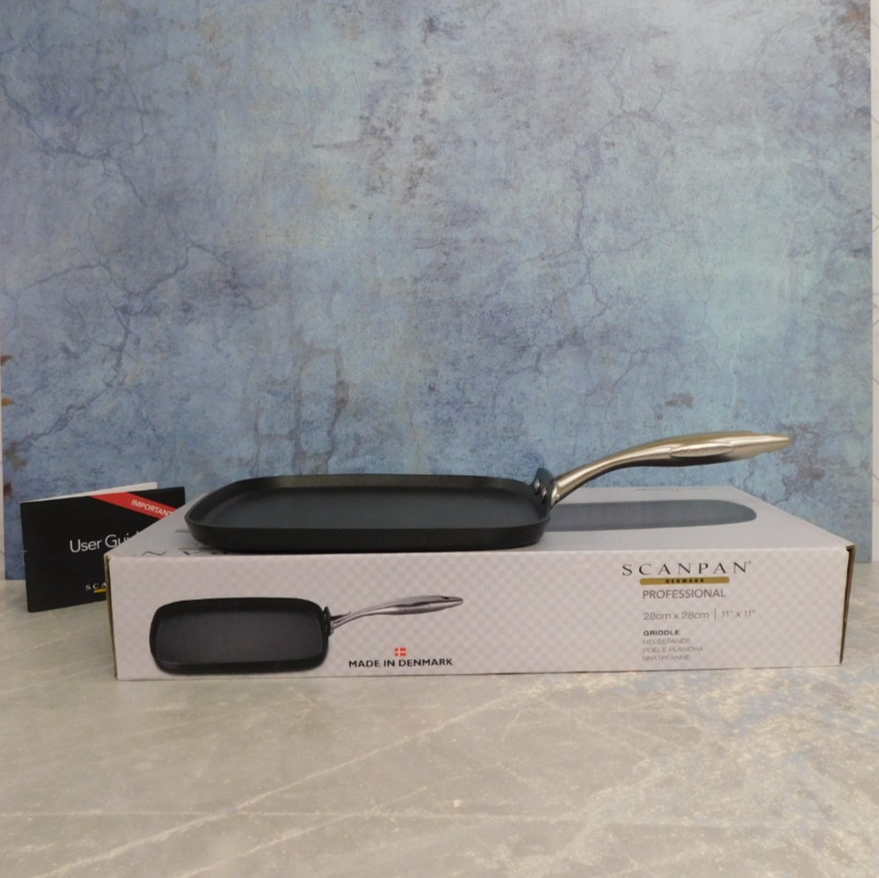 SCANPAN Professional Nonstick 11-Inch Square Griddle – New