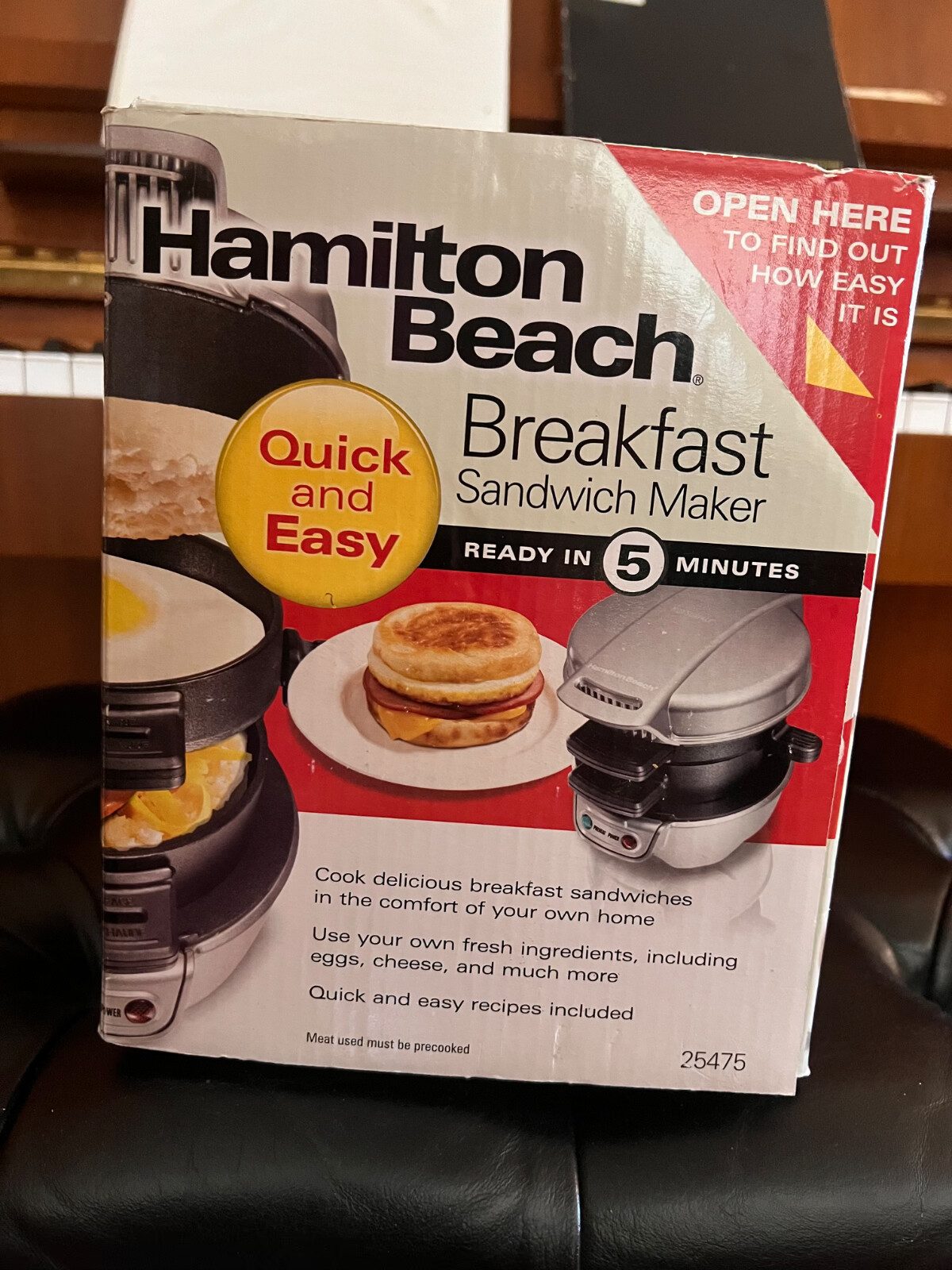 Hamilton Beach Breakfast Sandwich Maker – 25477
