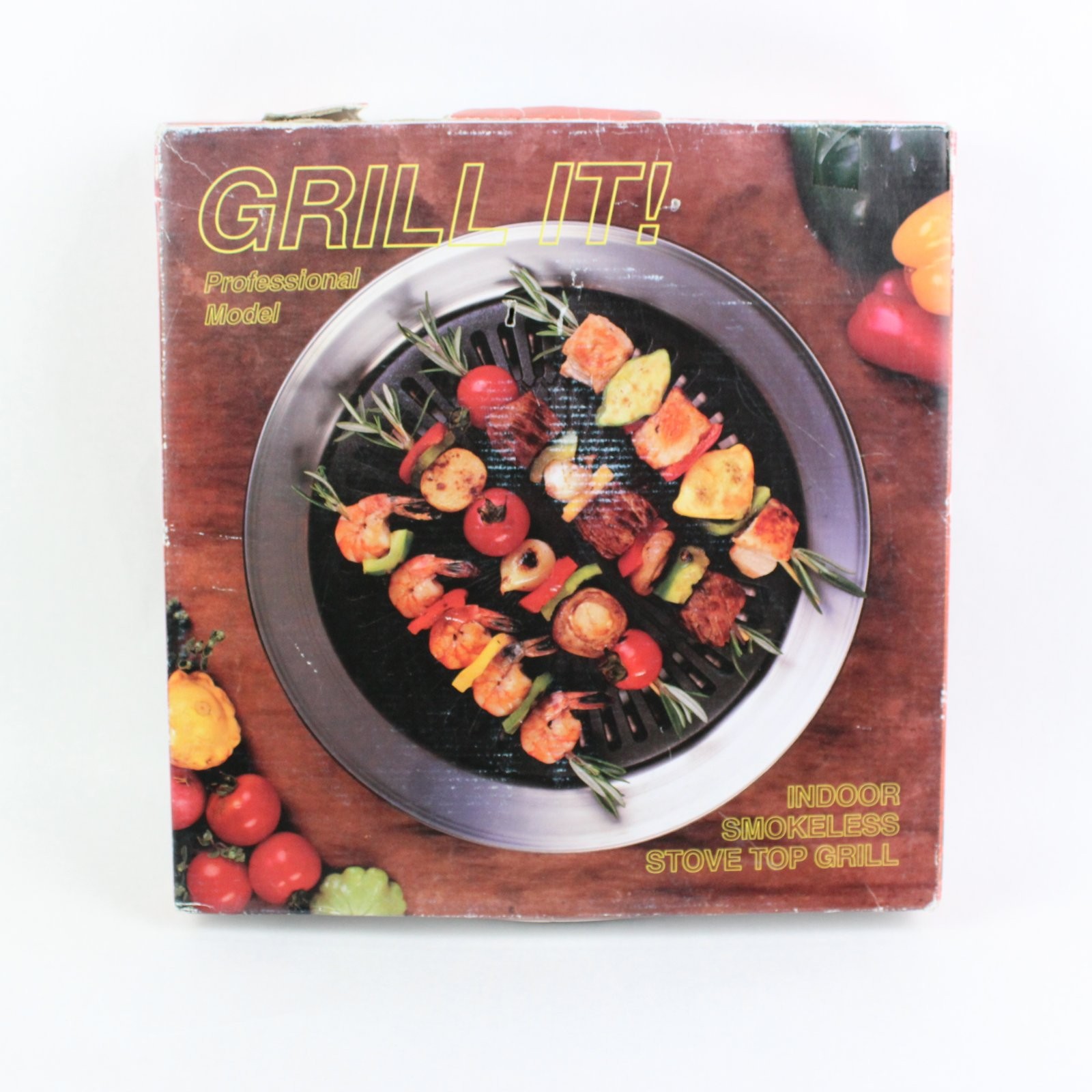 Grill It Professional Indoor Smokeless Stove Top Grill Gas Electric