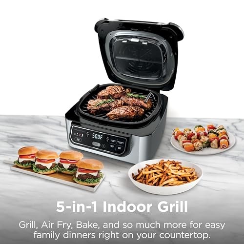 Ninja Indoor Grill Foodi 5 in 1 Smoke Control AG301