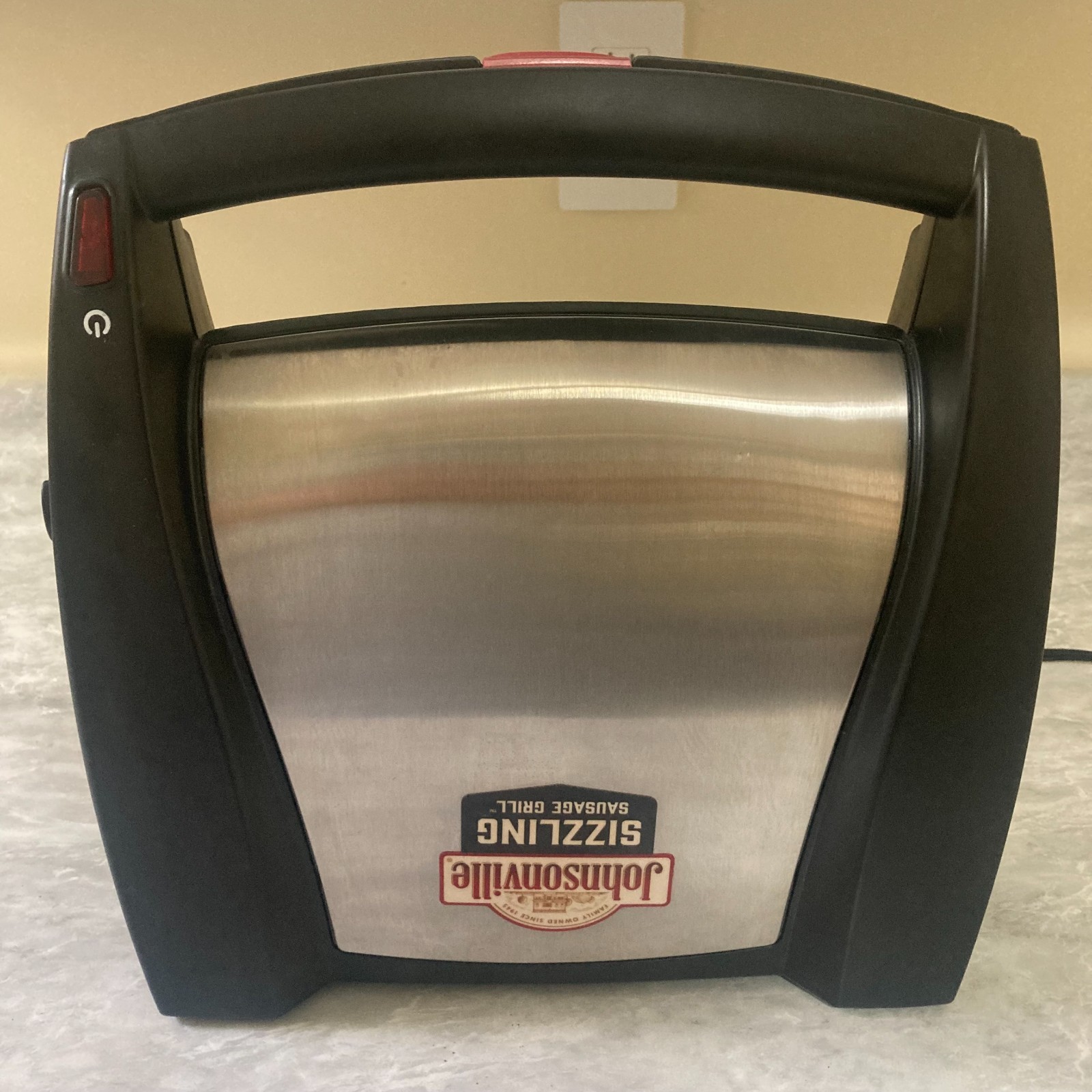 Johnsonville Sizzling Sausage Indoor Grill BTG-0498 drip tray not included