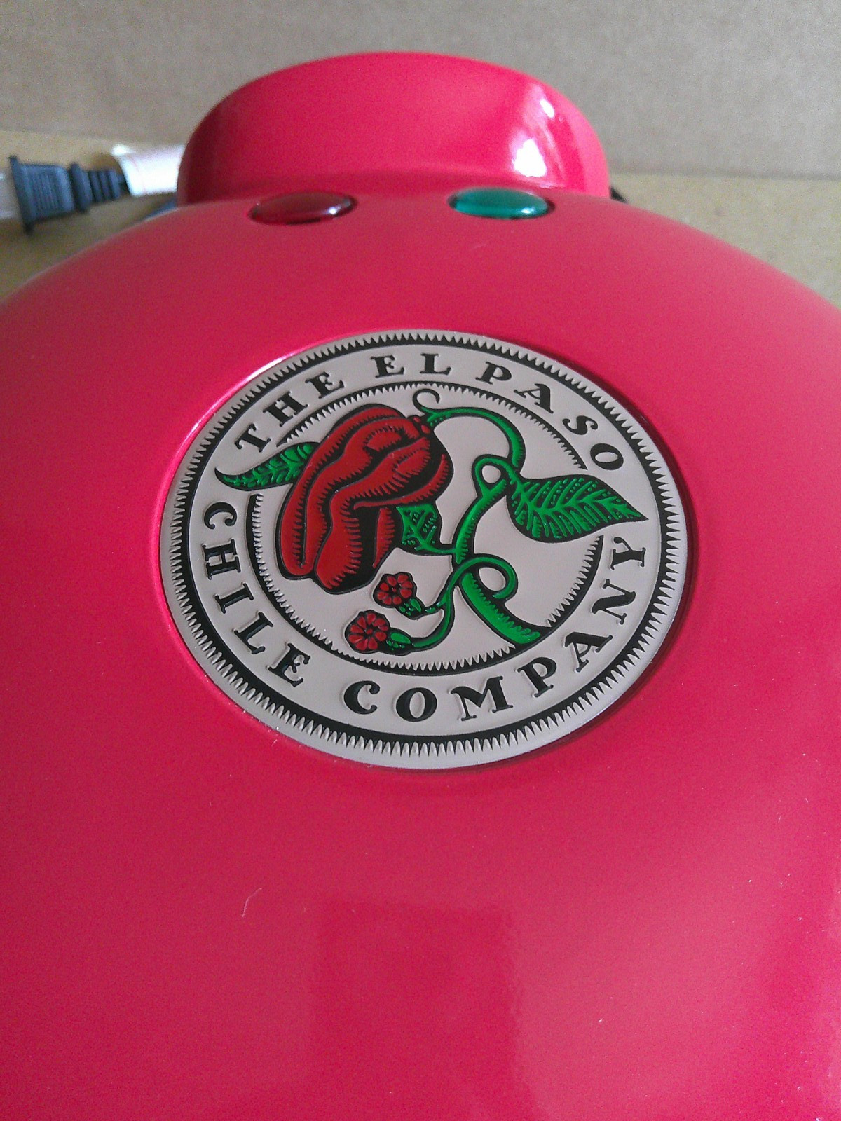 El Paso Chile Company RED Quesadilla Maker With Manual