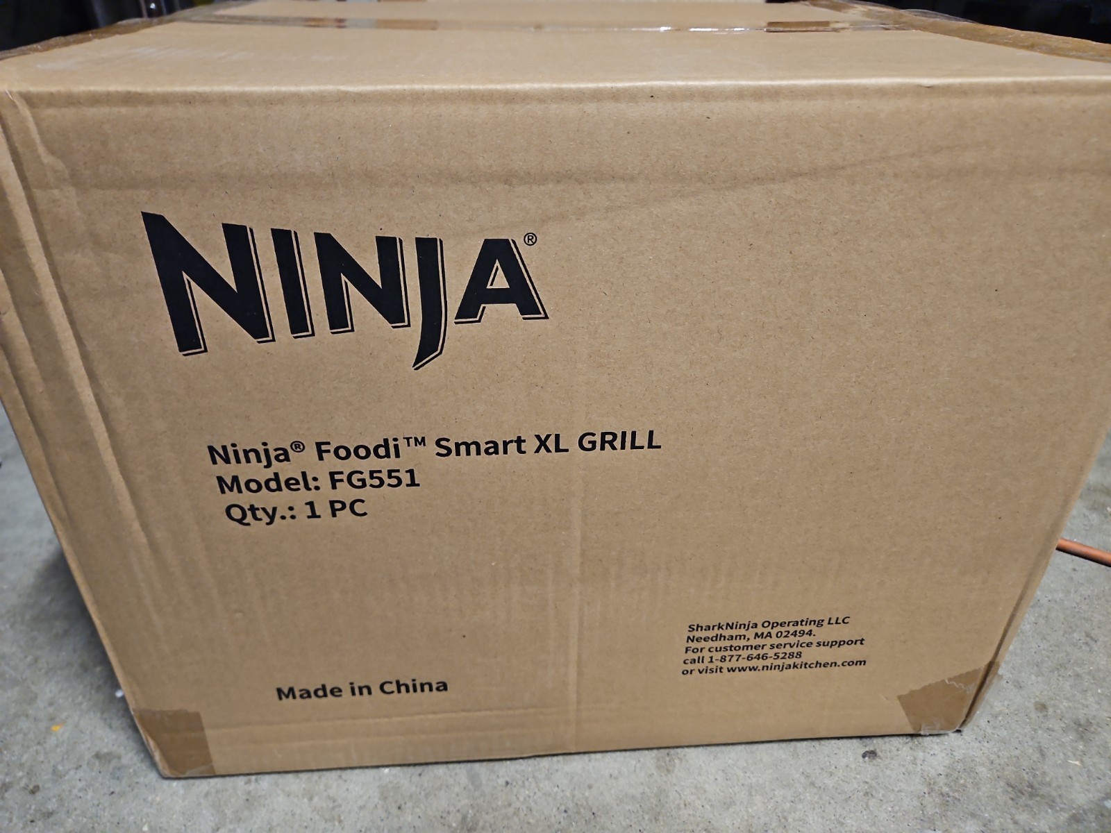 Ninja Foodi FG551 Smart XL Indoor Grill – Black Sealed In Box New