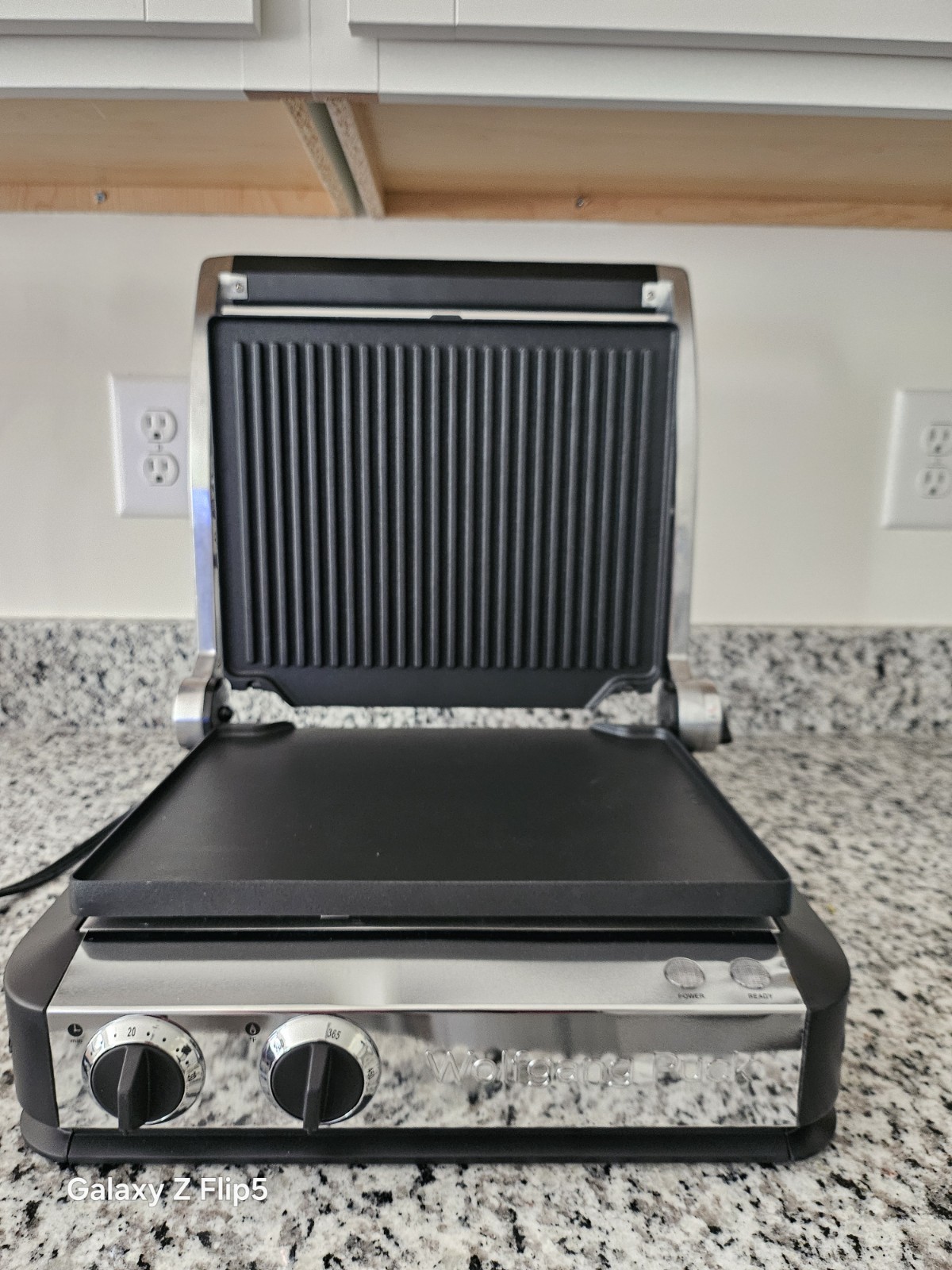 Wolfgang Puck Jumbo Heavy Duty Nonstick Panini Grill.