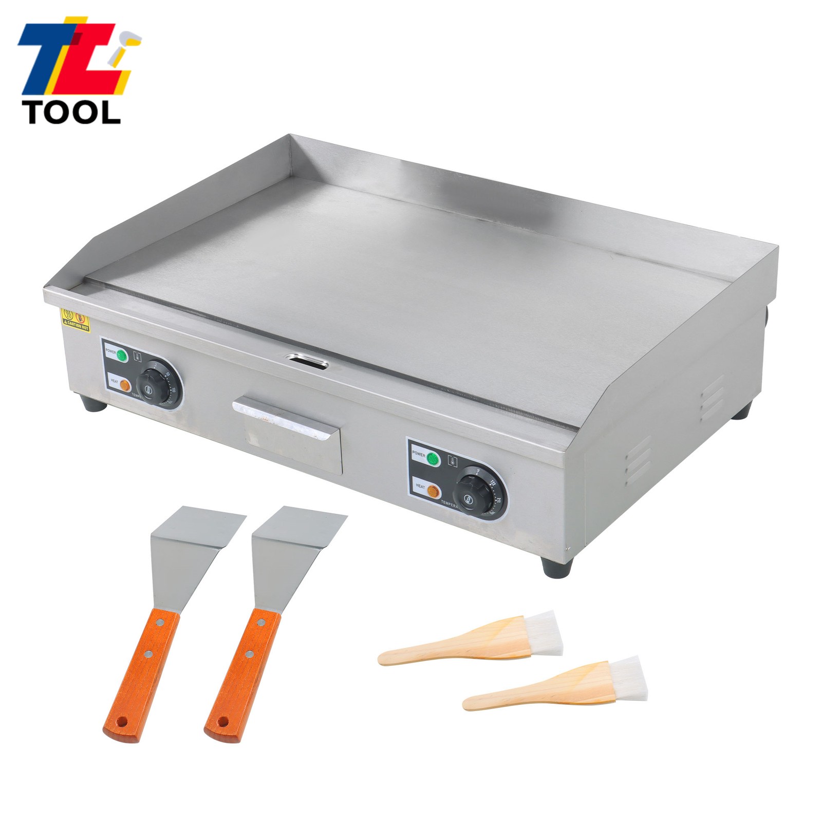 30″ Commercial Electric Countertop Griddle Flat Top Grill Hot Plate