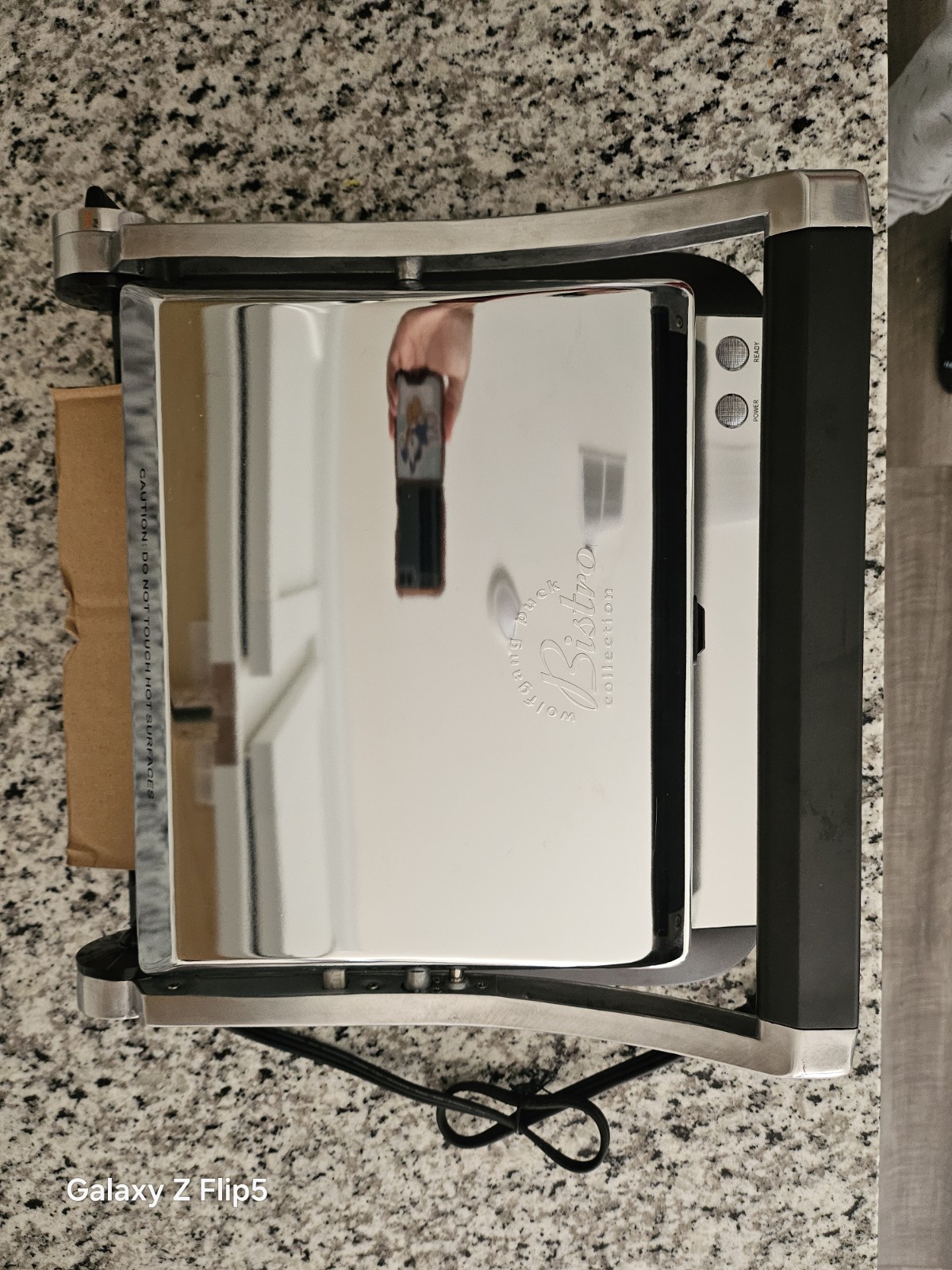 Wolfgang Puck Jumbo Heavy Duty Nonstick Panini Grill.
