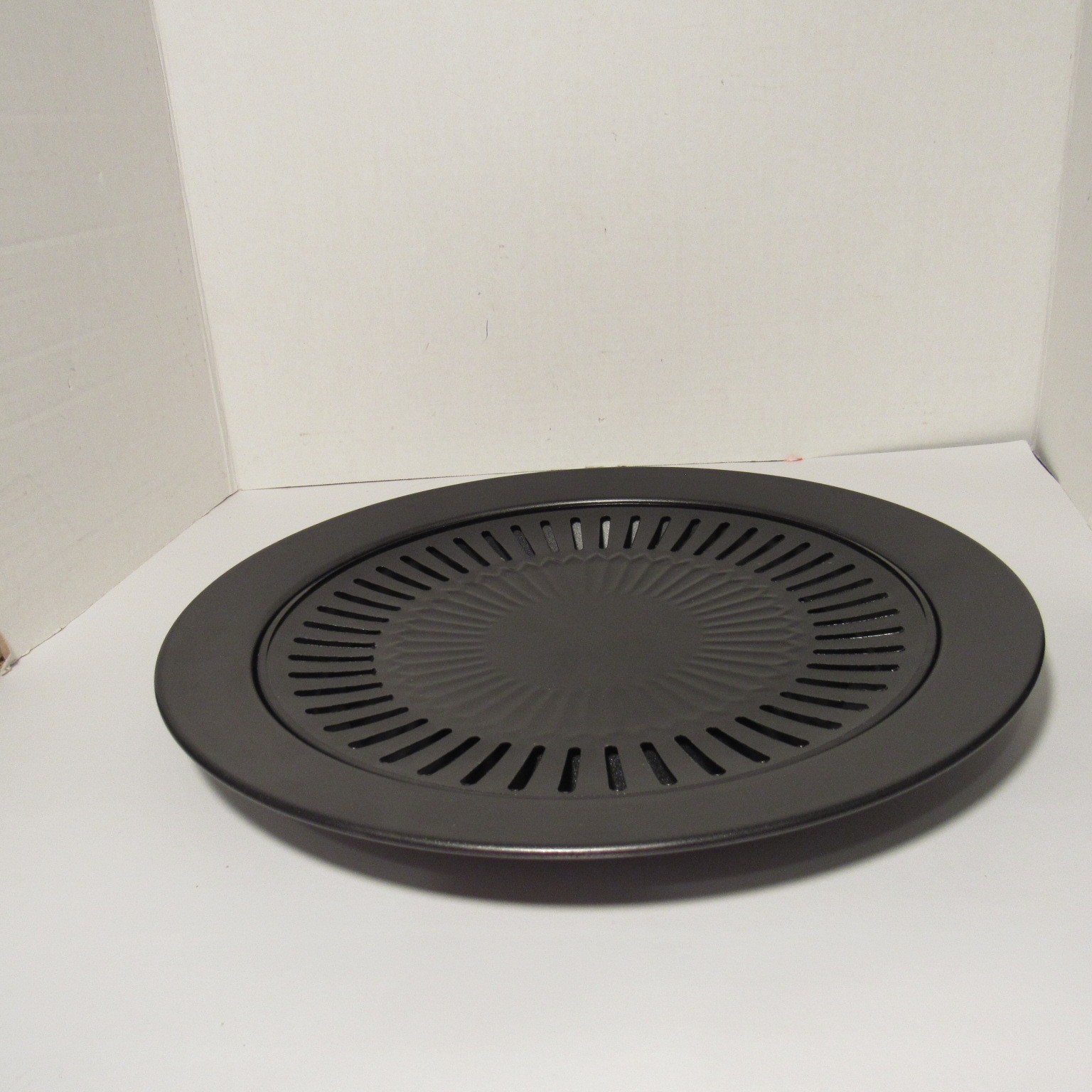 CHEFMASTER KTGR5 Smokeless Indoor Stovetop Black Barbeque Grill, 2 PCS
