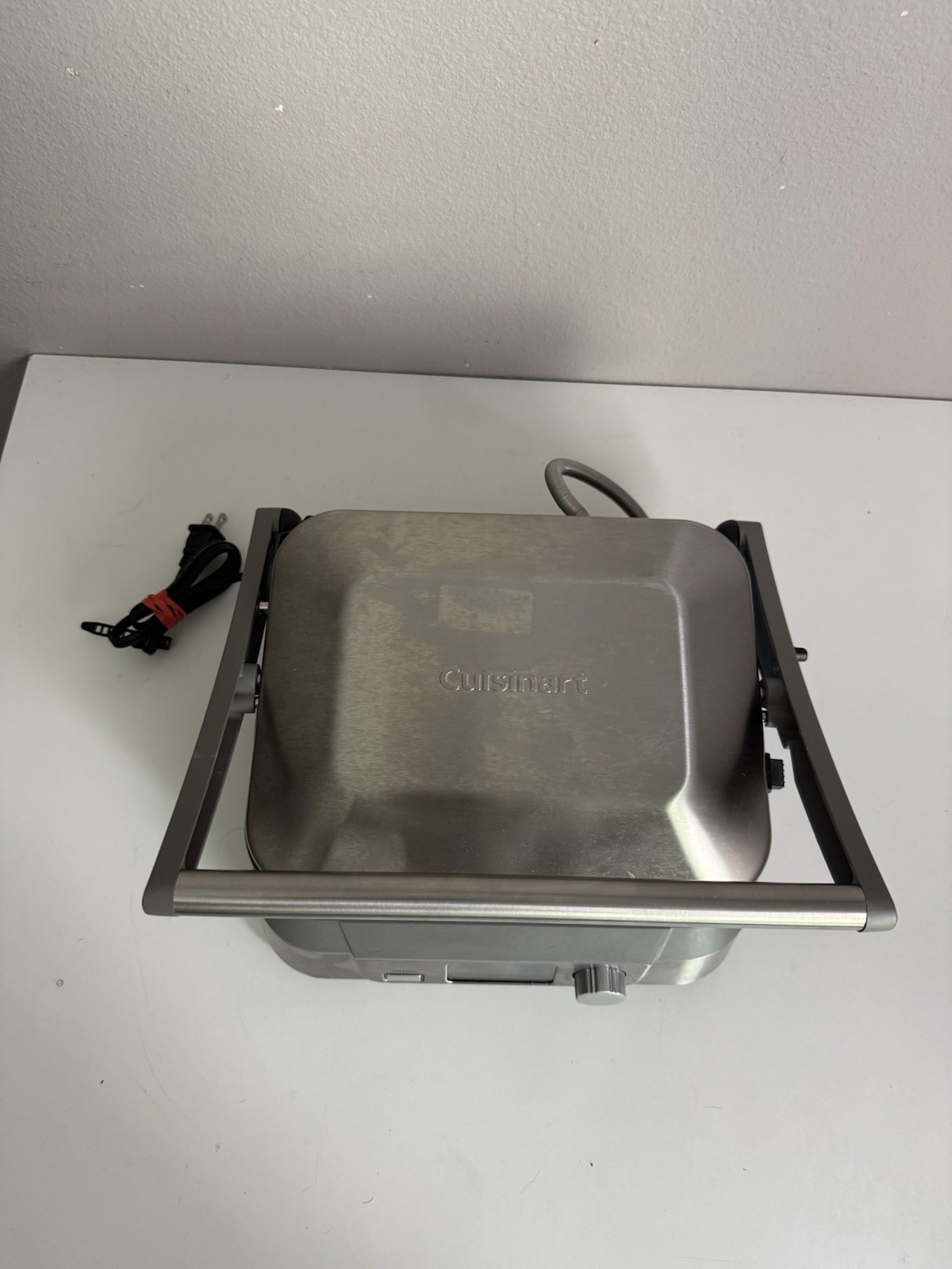 Cuisinart GR-5B Electric Griddler Five 5-In-1 Griddle Grill Panini LCD Display
