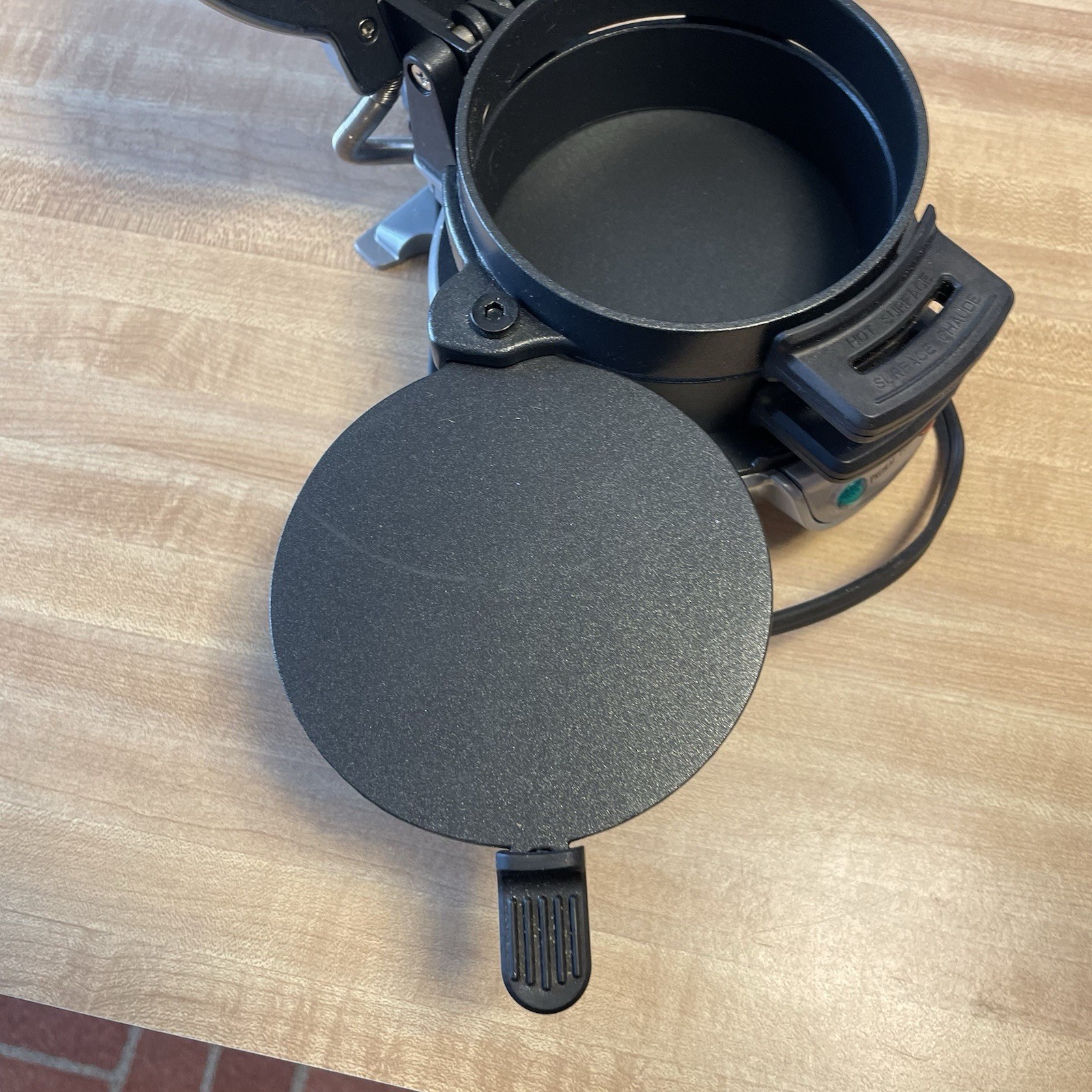 Hamilton Beach 25475 Breakfast Sandwich Maker – Silver -Tested Works