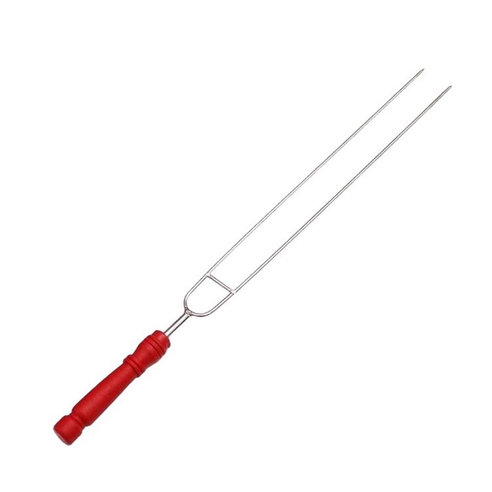 Stainless Steel Grill Fork Set 50cm Non Slip Ergonomic Handle for Home Camping
