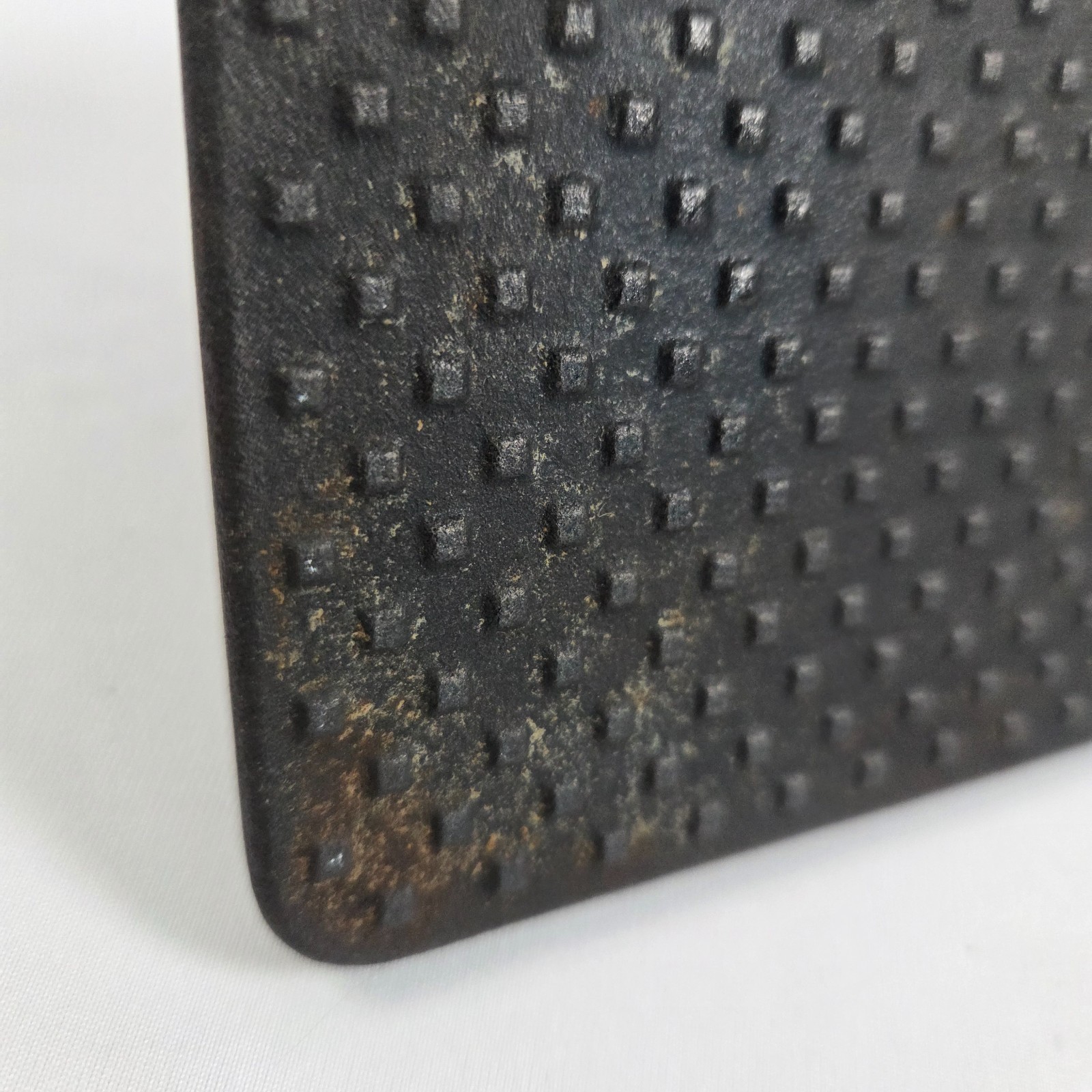 Cast Iron Grill Press Wood Handle Bacon Burger Steak Weight BBQ Griddle