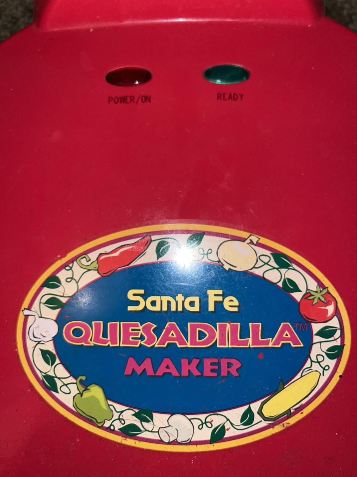 Santa Fe Quesadilla Maker by Salton Model No. QM2SFR – Tested/Works