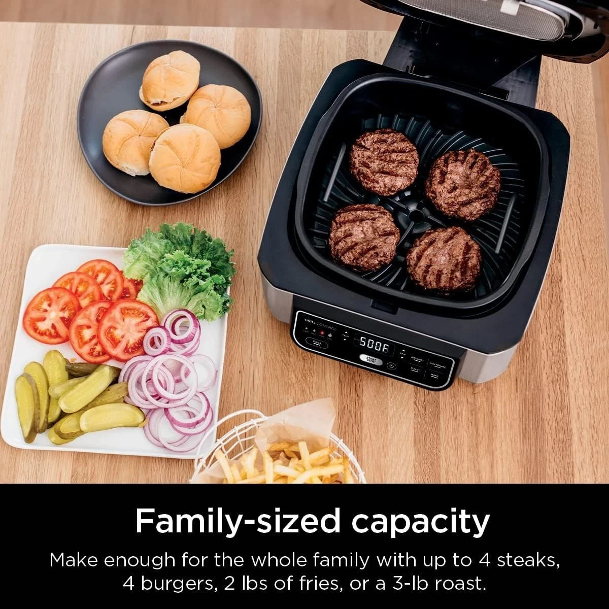NINJA Foodi AG301 5-in-1, 4 quart Air Fryer Roast Bake Dehydrate Indoor Grill