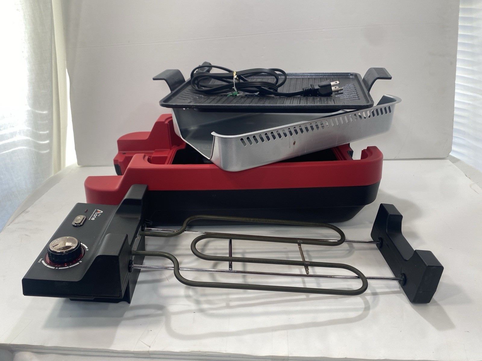 APlusOne Smokeless Electric Indoor Grill Eliminate Smoke and Odor