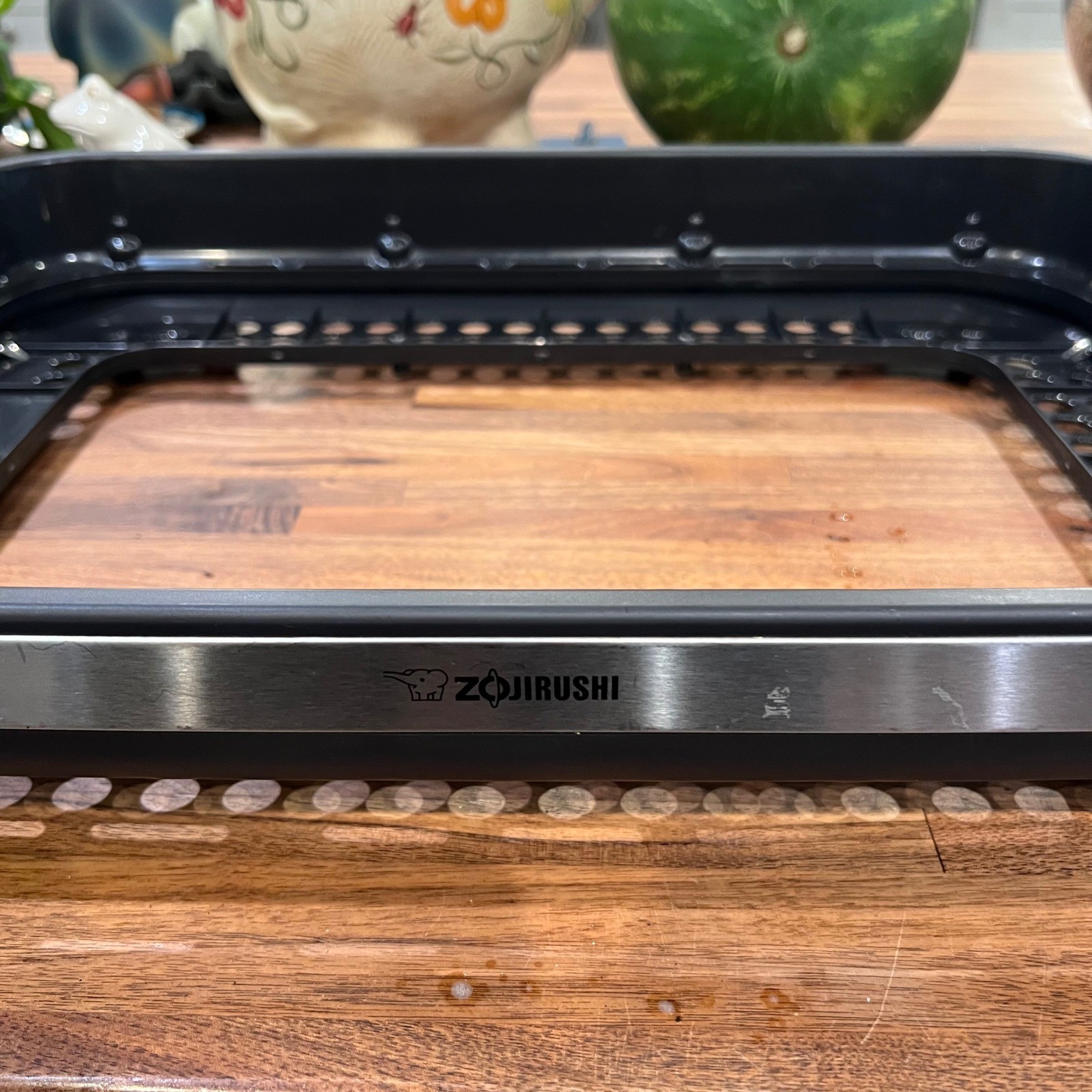 Zojirushi Gourmet Sizzler Electric Griddle EA-DCC10 Stainless Steel Black
