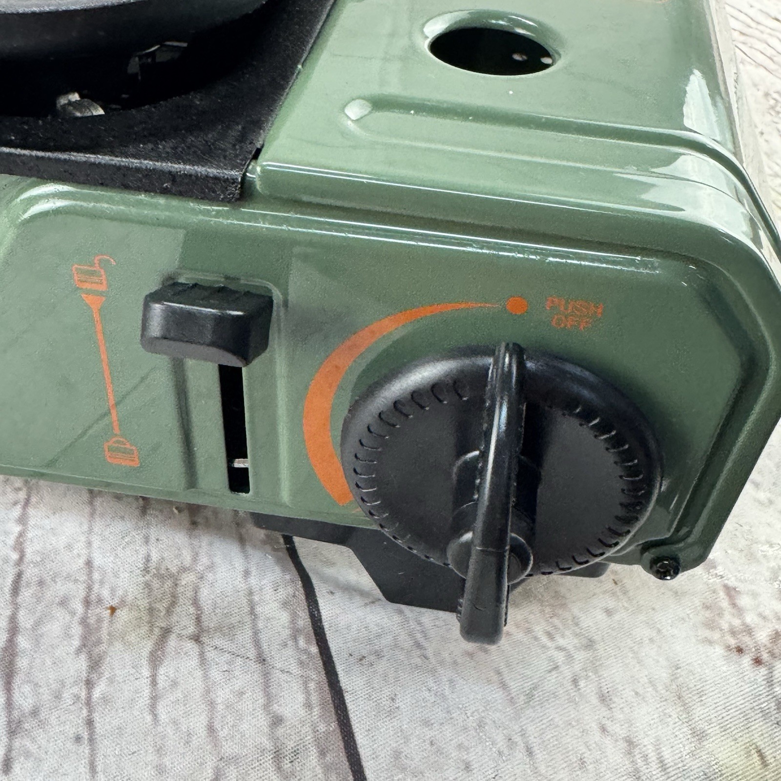 Ozark Trail 15 x 12 Butane Griddle 7650 BTU Portable Camping Stove Green