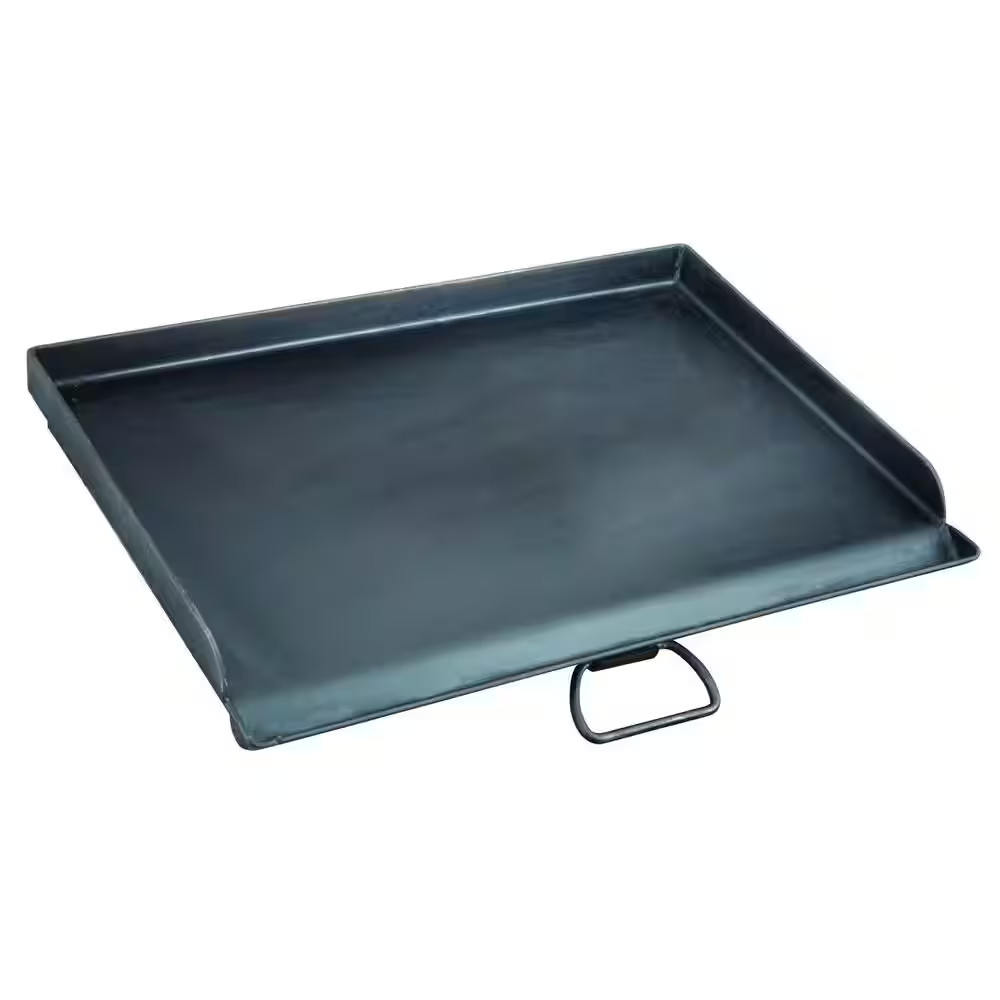 16 In. X 24 In. Seasoned Steel Professional Griddle Free Shipping New