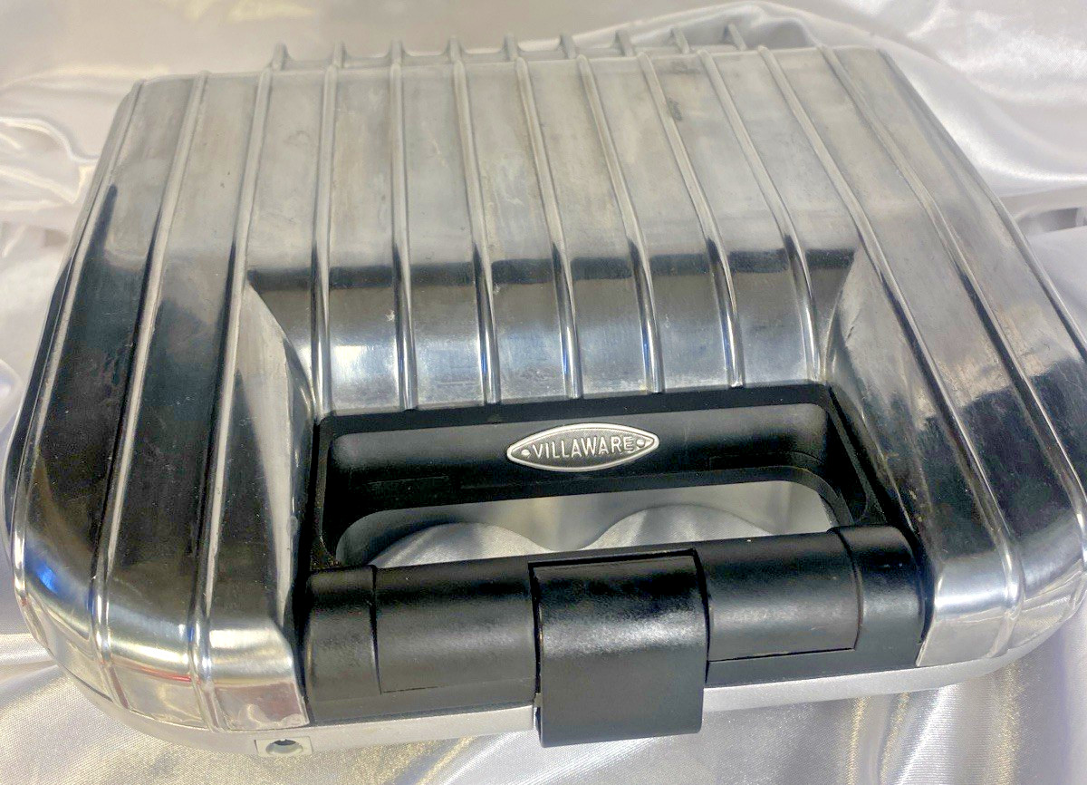 Villaware Model 2070 Uno Croque Monsieur Sandwich Maker Scalloped Retro – RARE