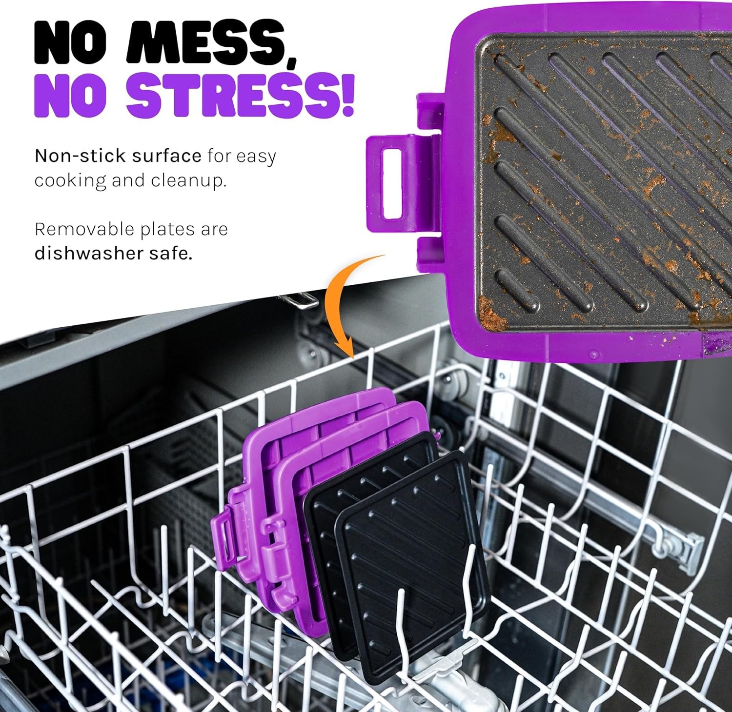 Compact & Dishwasher Safe Toastie Maker – Perfect for Office, Travel, and Homes