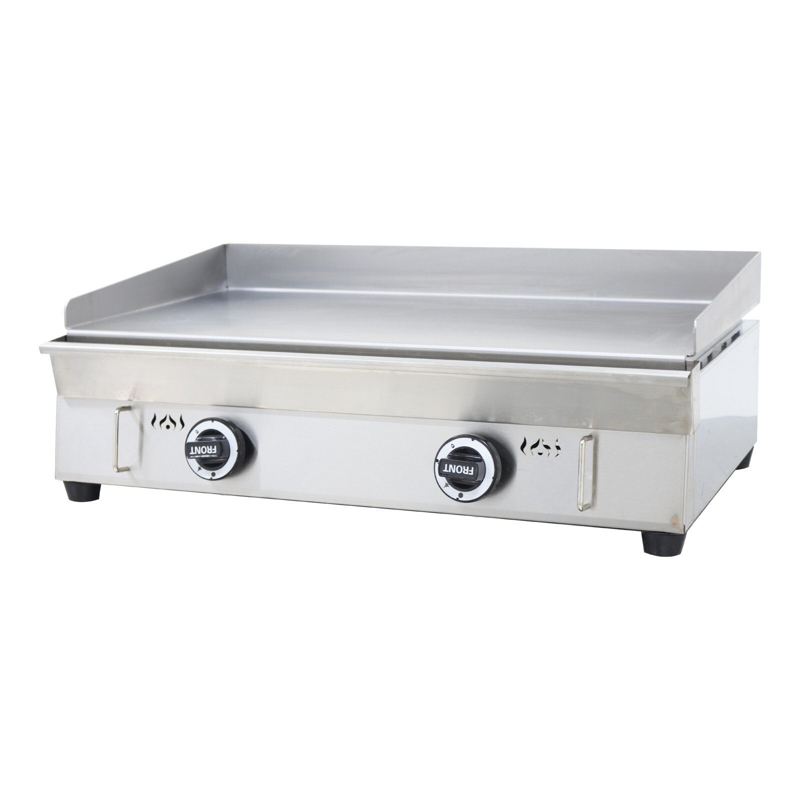 Stainless Steel Commercial Home Grill Griddle Camp Countertop Flat Cooking Gridd