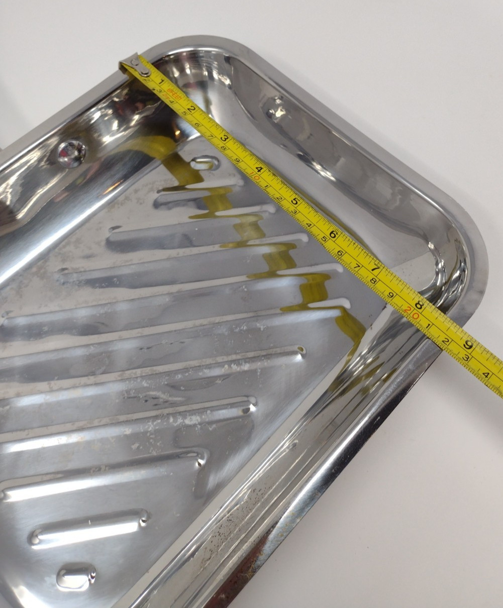 WOLFGANG PUCK Bistro Elite Collect Stainless 11″ Panini Pan