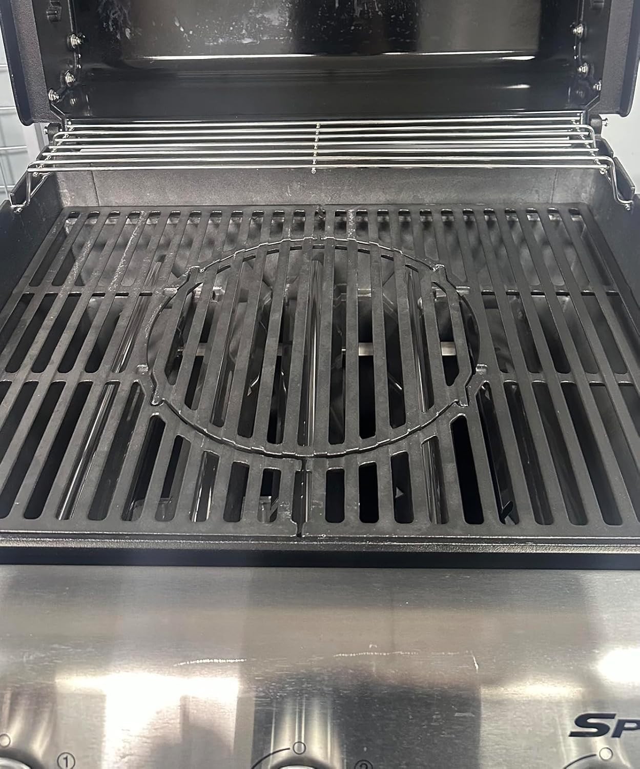 Weber GS4 Compatible Cast Iron Griddle Plate – Durable BBQ Grilling Insert